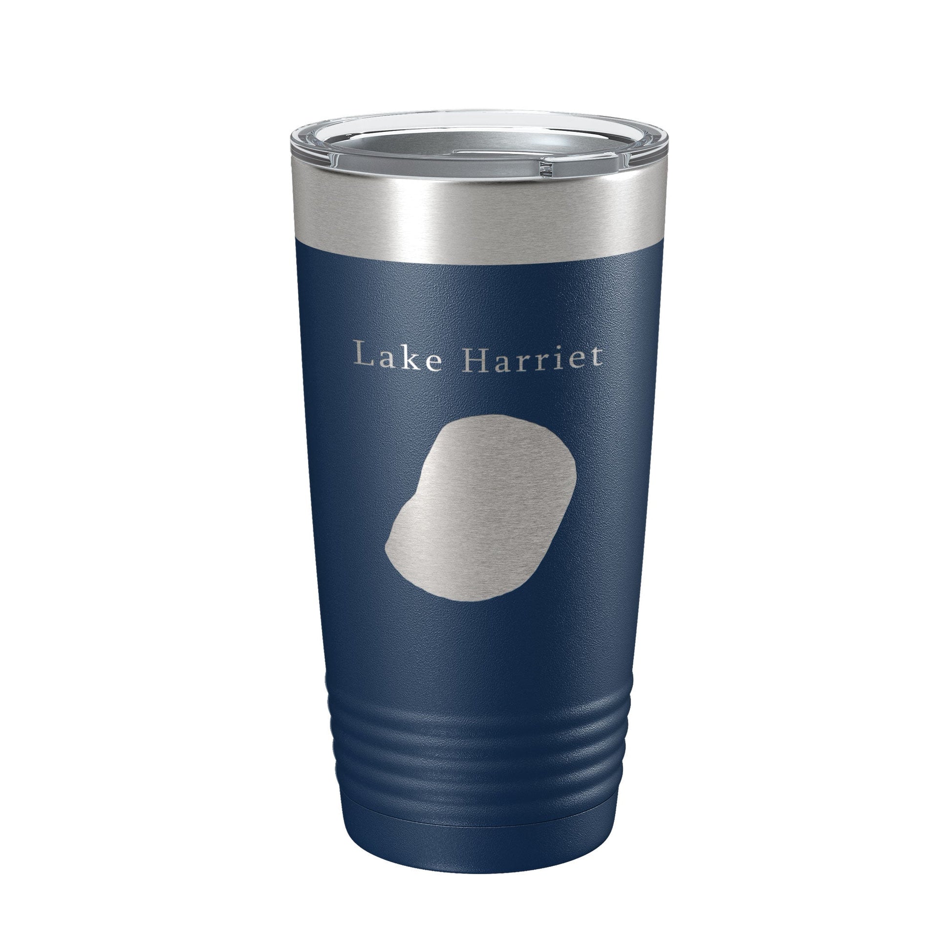 Lake Harriet Map Tumbler Travel Mug Insulated Laser Engraved Coffee Cup Minnesota 20 oz-2