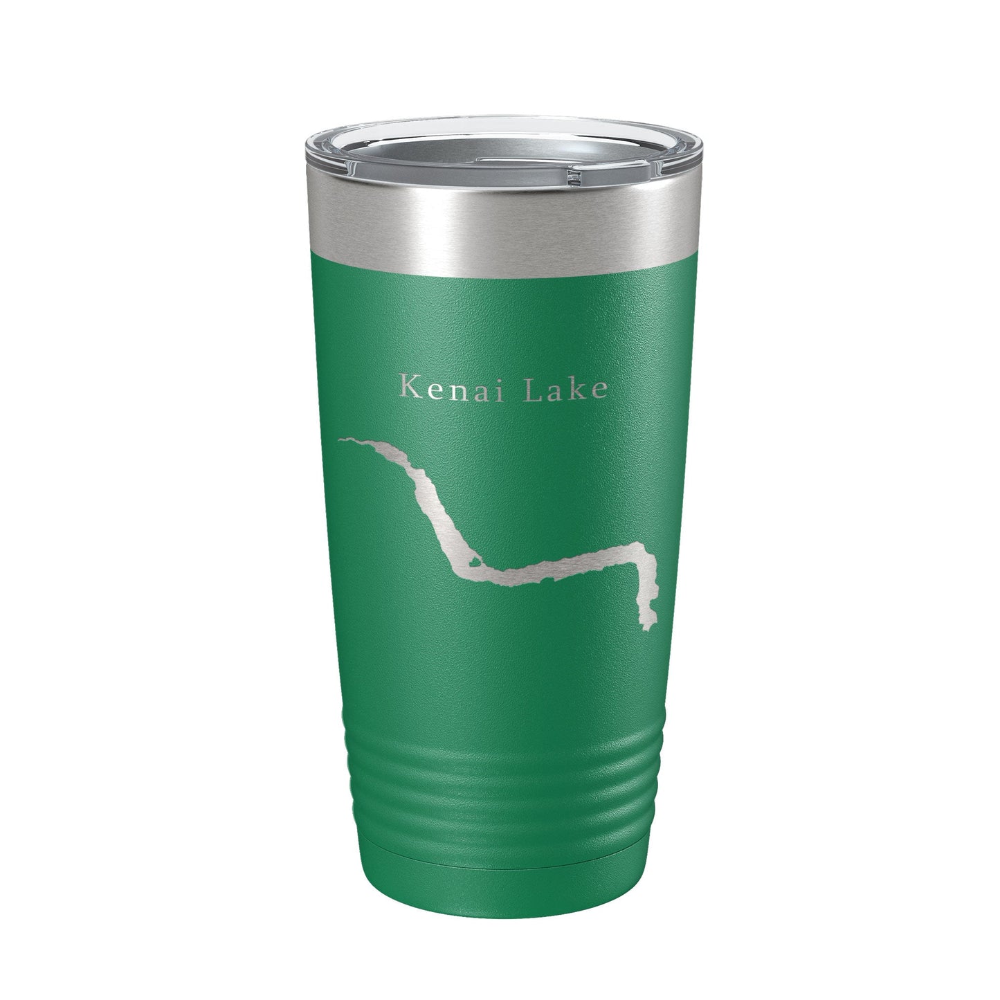 Kenai Lake Map Tumbler Travel Mug Insulated Laser Engraved Coffee Cup Alaska 20 oz-9