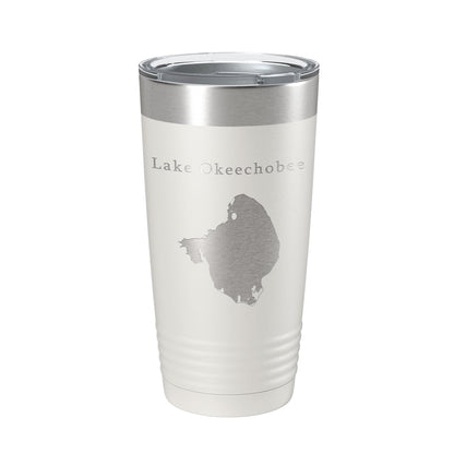 Lake Okeechobee Map Tumbler Travel Mug Insulated Laser Engraved Coffee Cup Florida 20 oz-7