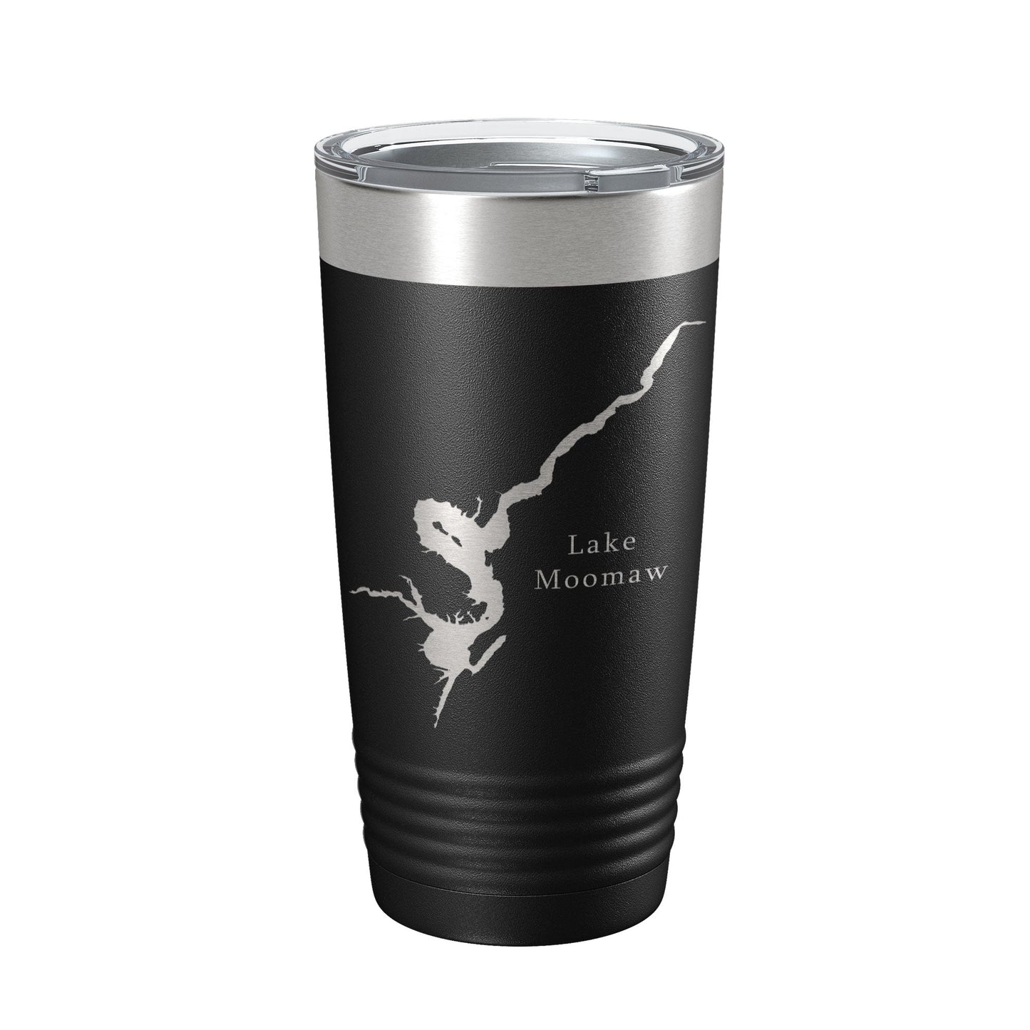 Lake Moomaw Map Tumbler Travel Mug Insulated Laser Engraved Coffee Cup Virginia 20 oz-0