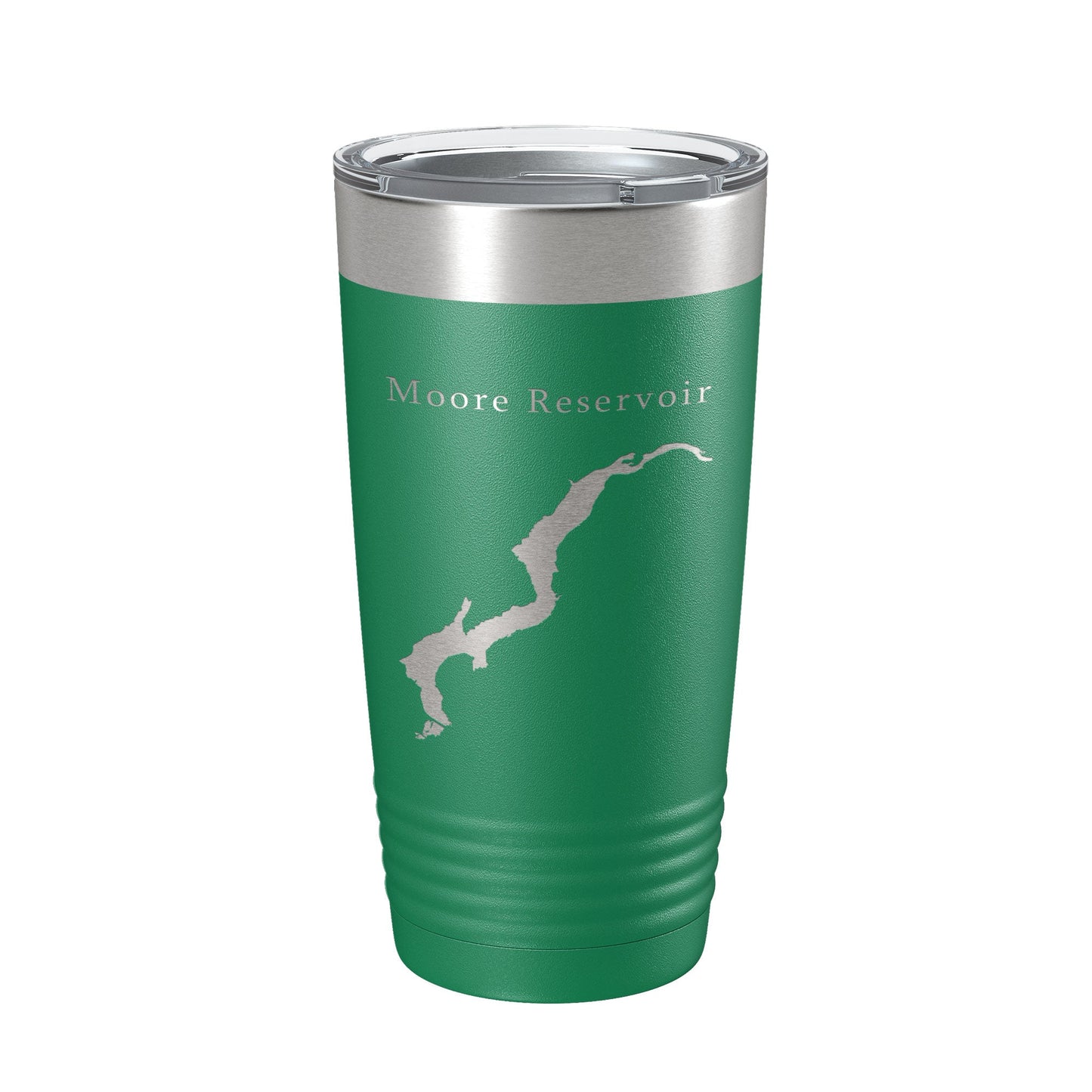 Moore Reservoir Tumbler Lake Map Travel Mug Insulated Laser Engraved Coffee Cup New Hampshire Vermont 20 oz-9