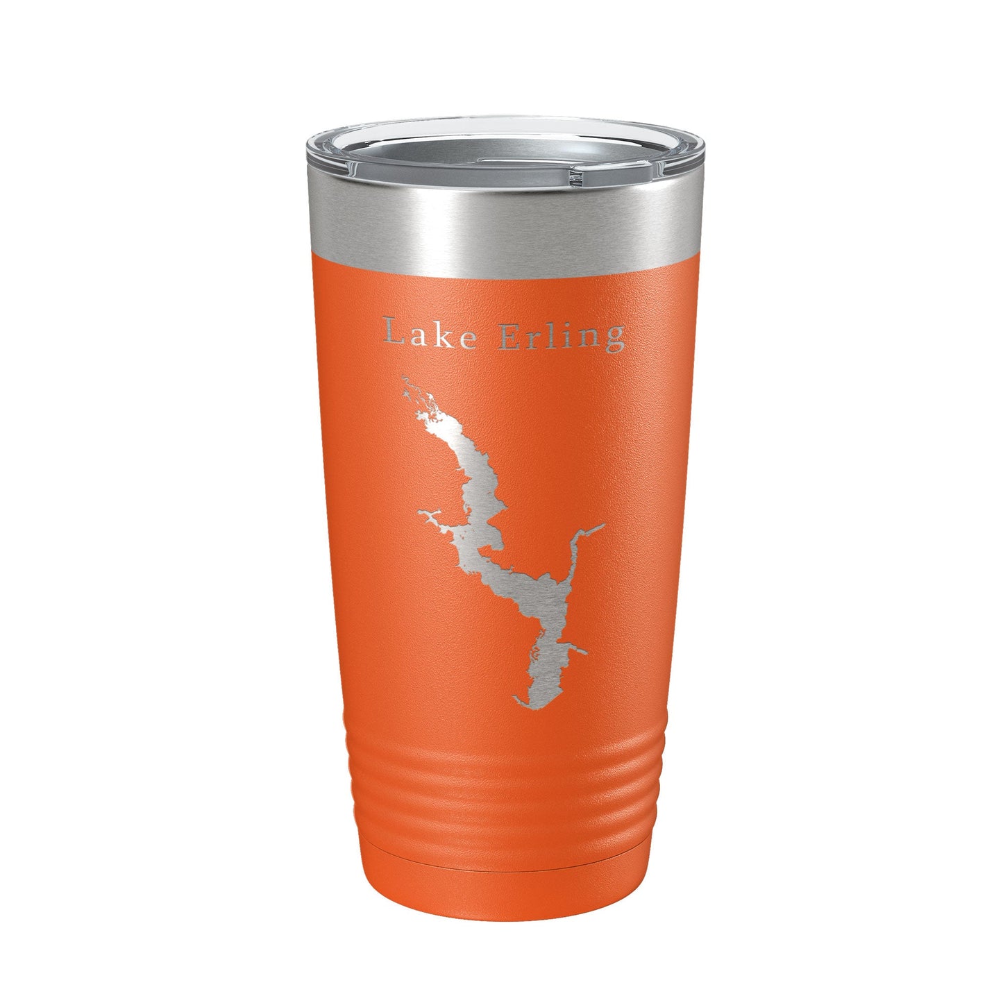 Lake Erling Map Tumbler Travel Mug Insulated Laser Engraved Coffee Cup Arkansas 20 oz-17