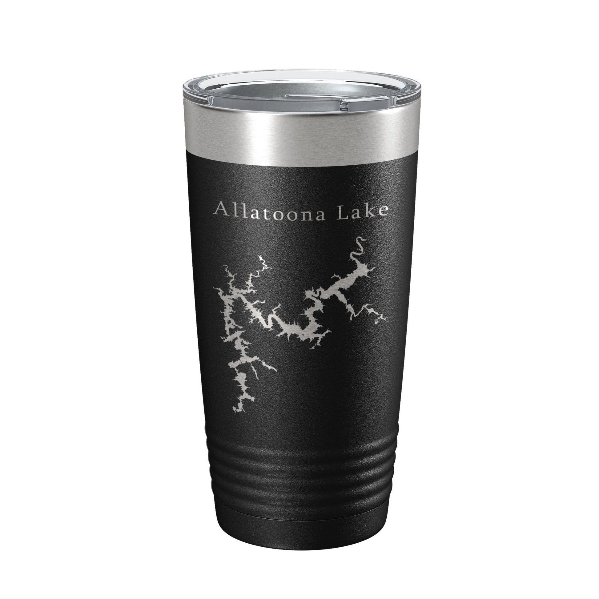 Allatoona Lake Map Tumbler Travel Mug Insulated Laser Engraved Coffee Cup Georgia 20 oz-5