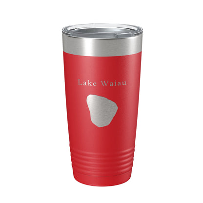 Lake Waiau Map Tumbler Travel Mug Insulated Laser Engraved Coffee Cup Hawaii 20 oz-10