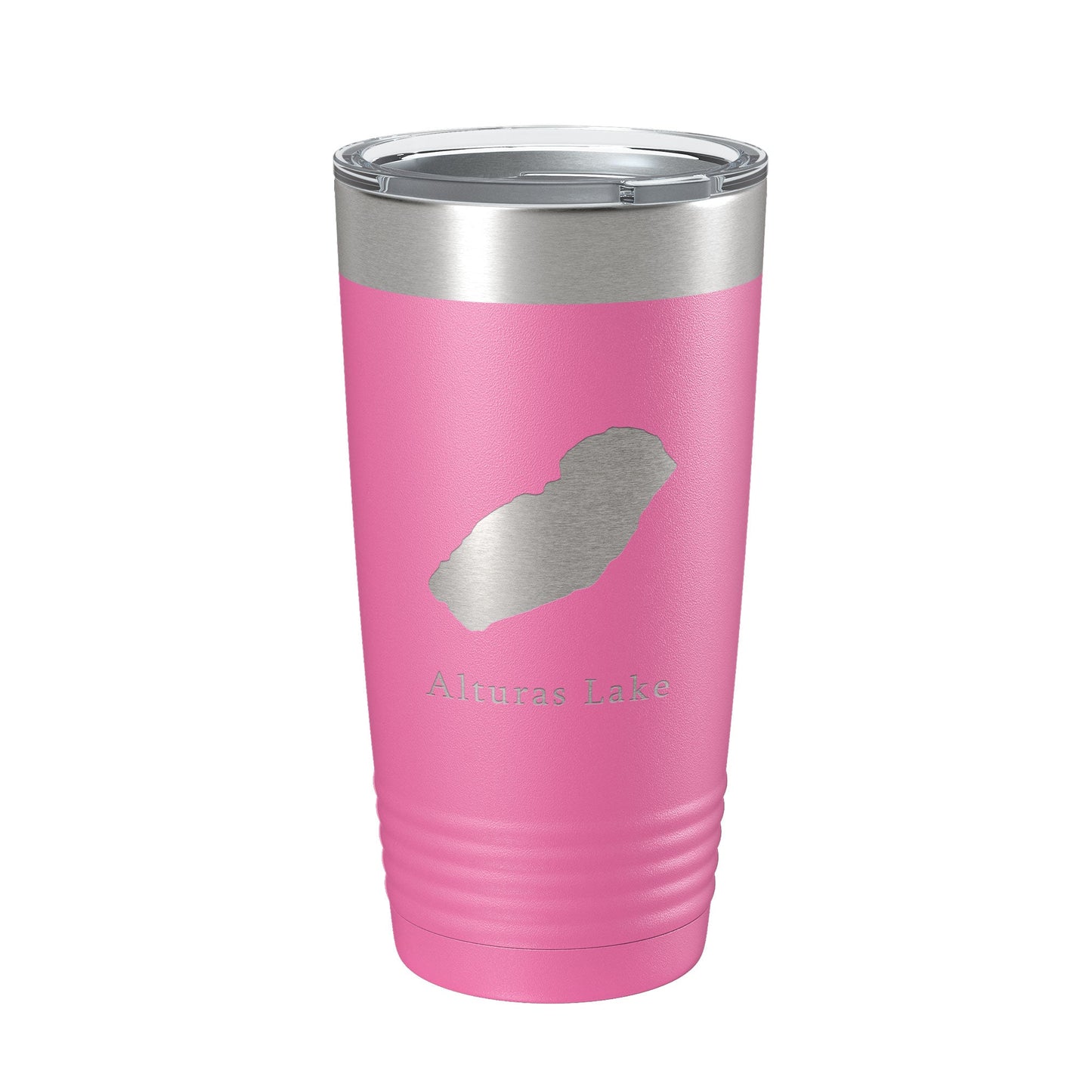 Alturas Lake Map Tumbler Travel Mug Insulated Laser Engraved Coffee Cup Idaho 20 oz-11