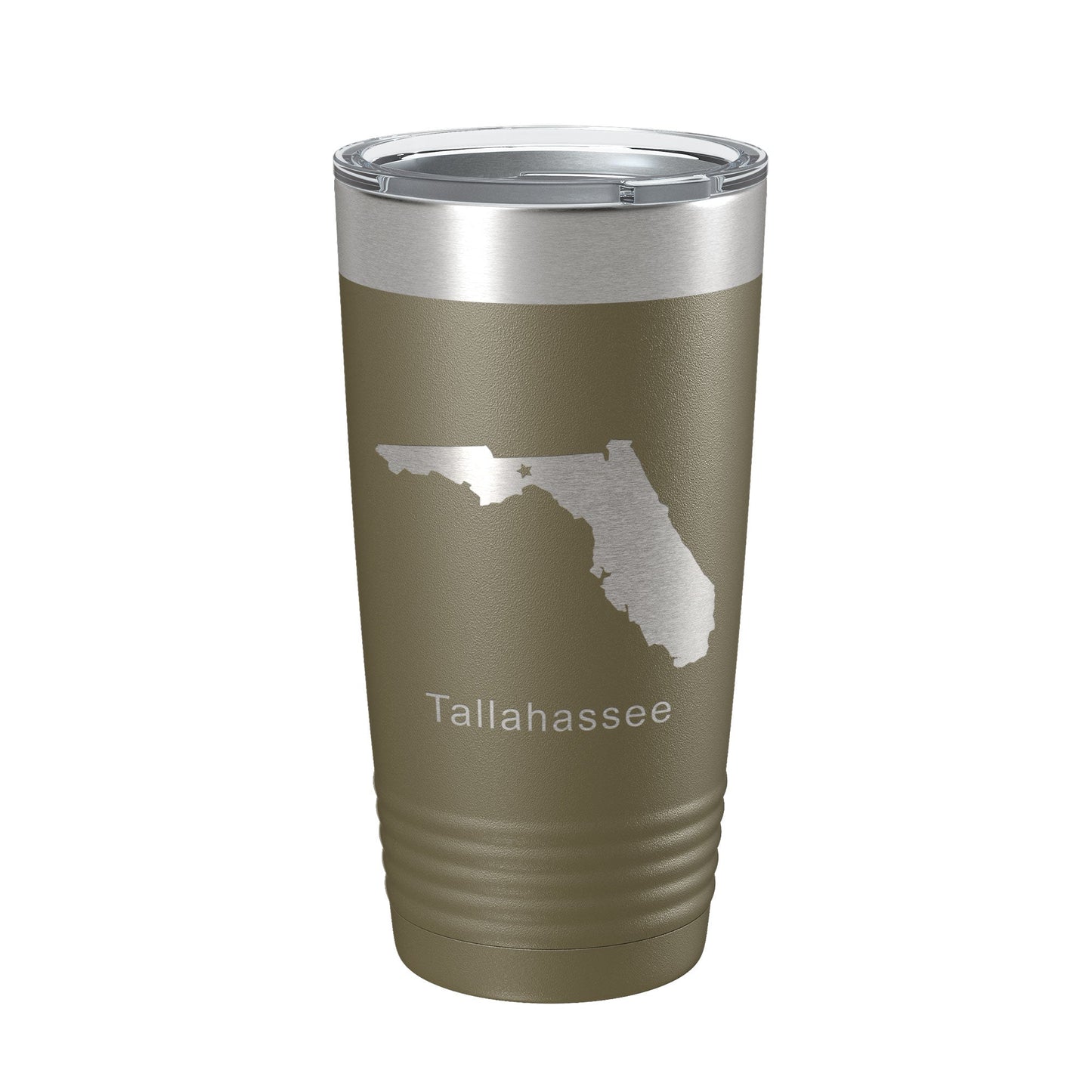 Tallahassee Home Star Tumbler Travel Mug Insulated Laser Engraved Coffee Cup Florida 20 oz-21