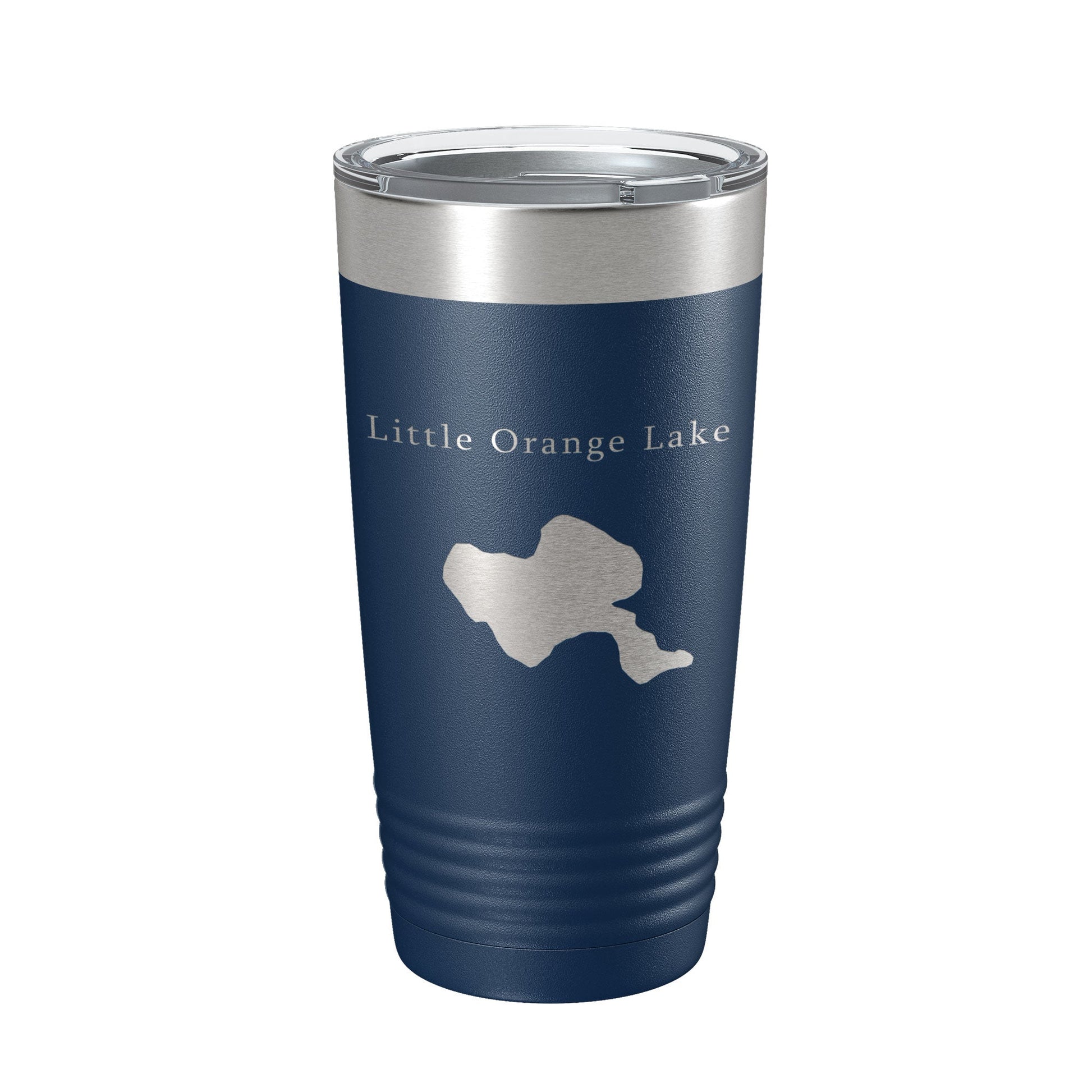 Little Orange Lake Map Tumbler Travel Mug Insulated Laser Engraved Coffee Cup Florida 20 oz-2