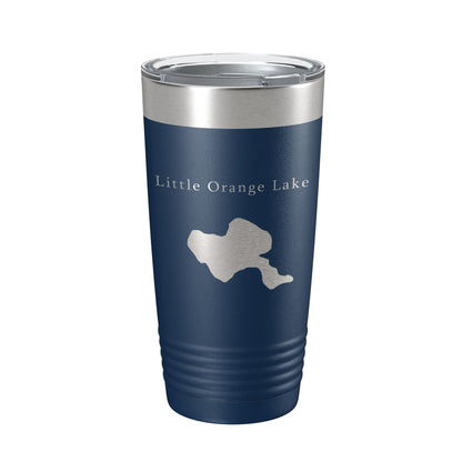 Little Orange Lake Map Tumbler Travel Mug Insulated Laser Engraved Coffee Cup Florida 20 oz-8