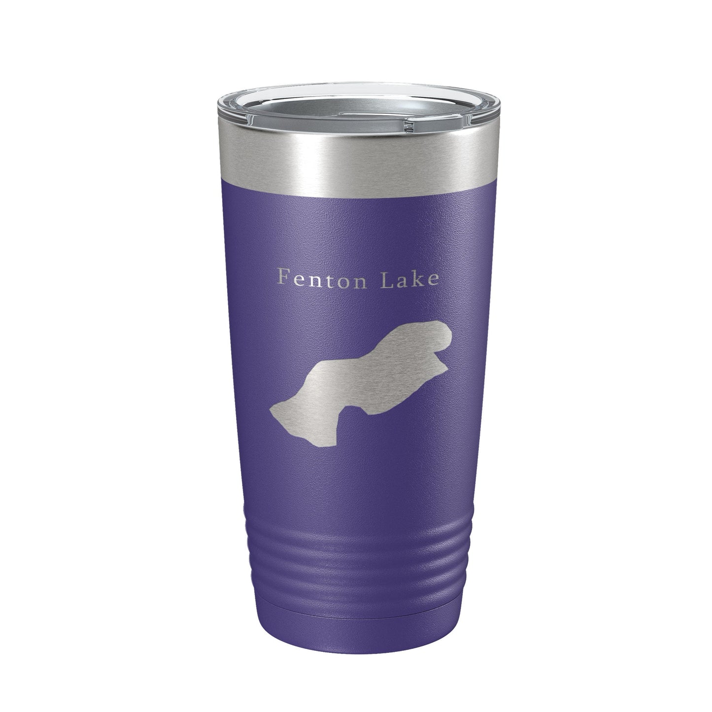 Fenton Lake Map Tumbler Travel Mug Insulated Laser Engraved Coffee Cup New Mexico 20 oz-15