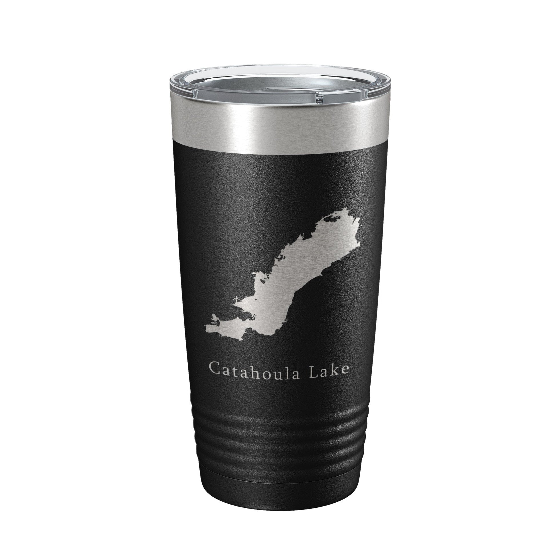 Catahoula Lake Map Tumbler Travel Mug Insulated Laser Engraved Coffee Cup Louisiana 20 oz-5