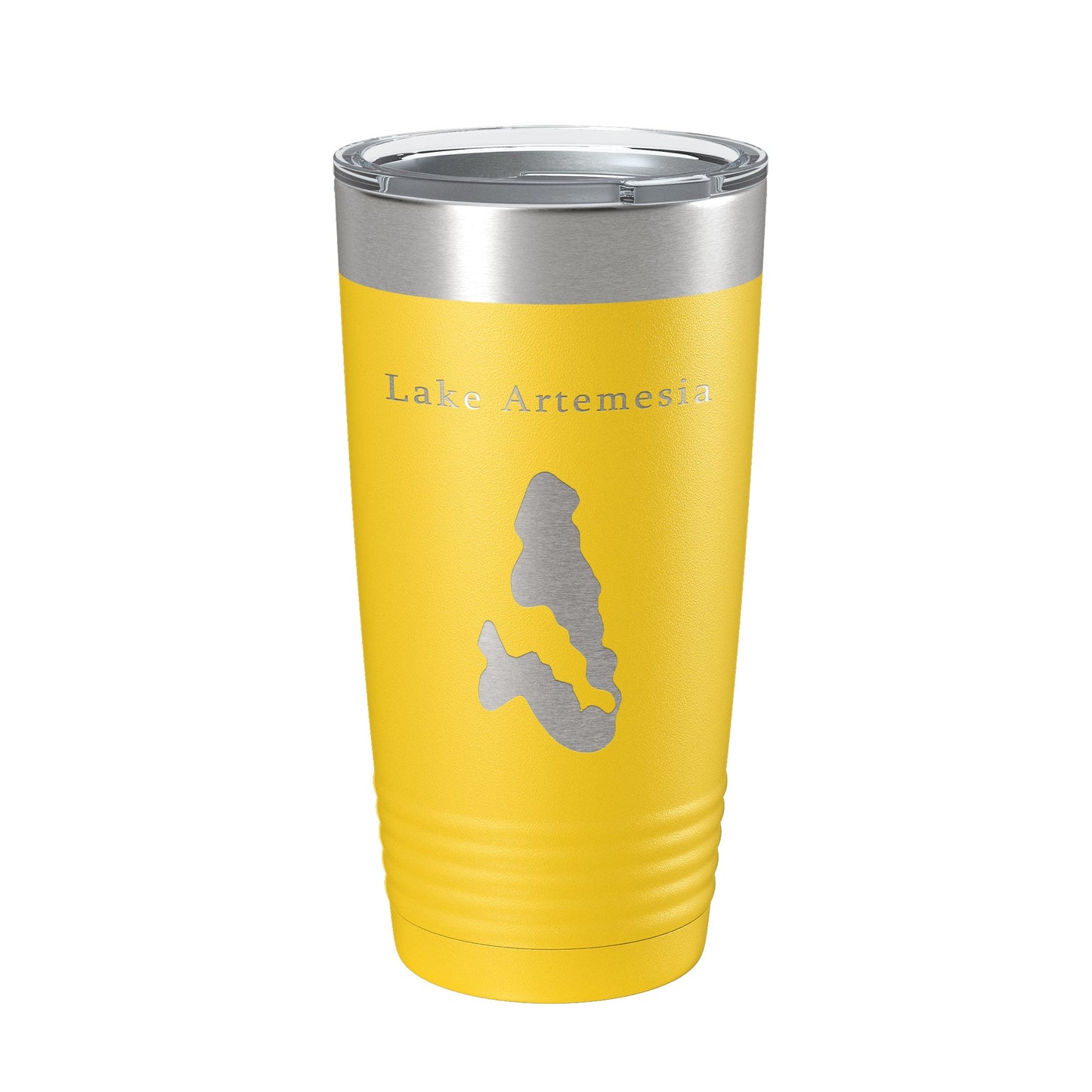 Lake Artemesia Map Tumbler Travel Mug Insulated Laser Engraved Coffee Cup Maryland 20 oz-19
