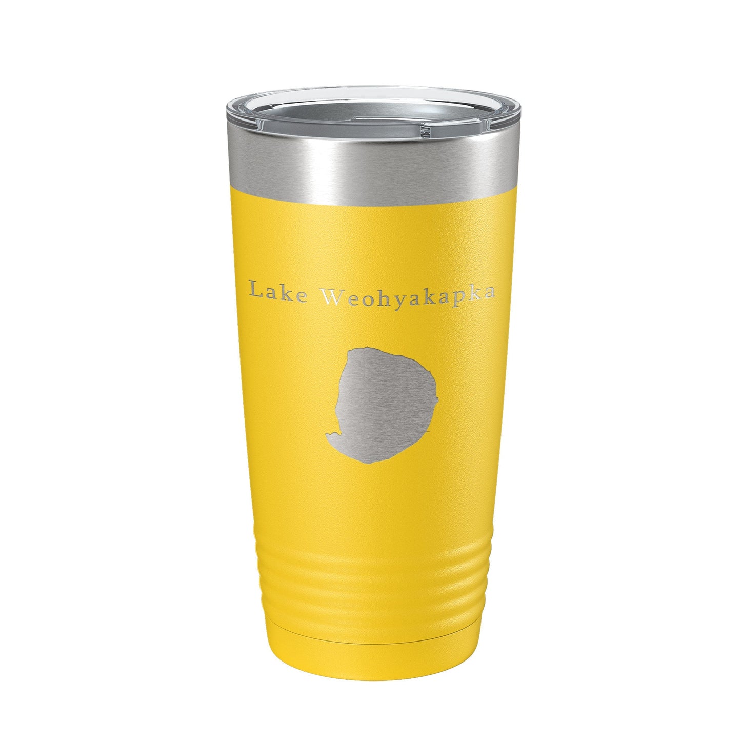 Lake Weohyakapka Map Tumbler Travel Mug Insulated Laser Engraved Coffee Cup Florida 20 oz-19