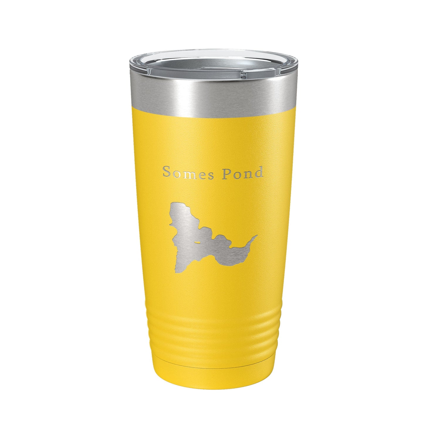 Somes Pond Tumbler Lake Map Travel Mug Insulated Laser Engraved Coffee Cup Acadia Maine 20 oz-4