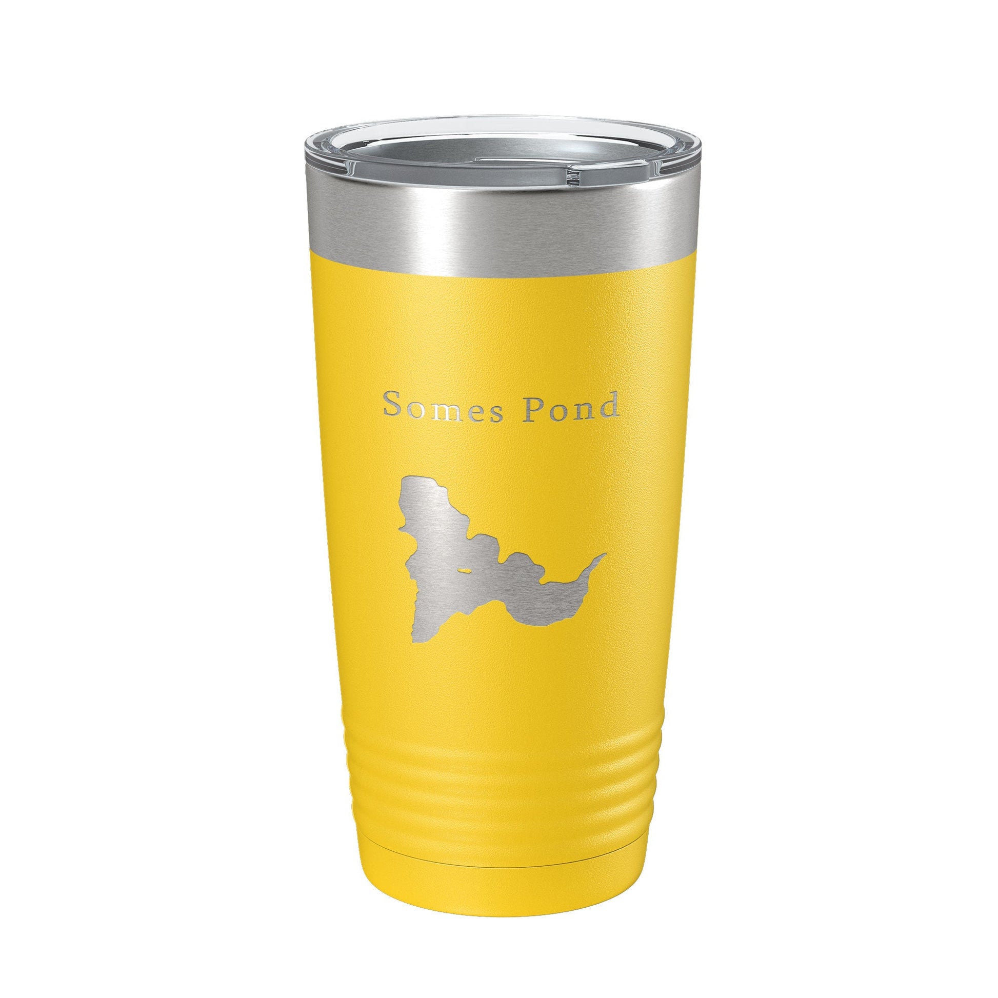 Somes Pond Tumbler Lake Map Travel Mug Insulated Laser Engraved Coffee Cup Acadia Maine 20 oz-4