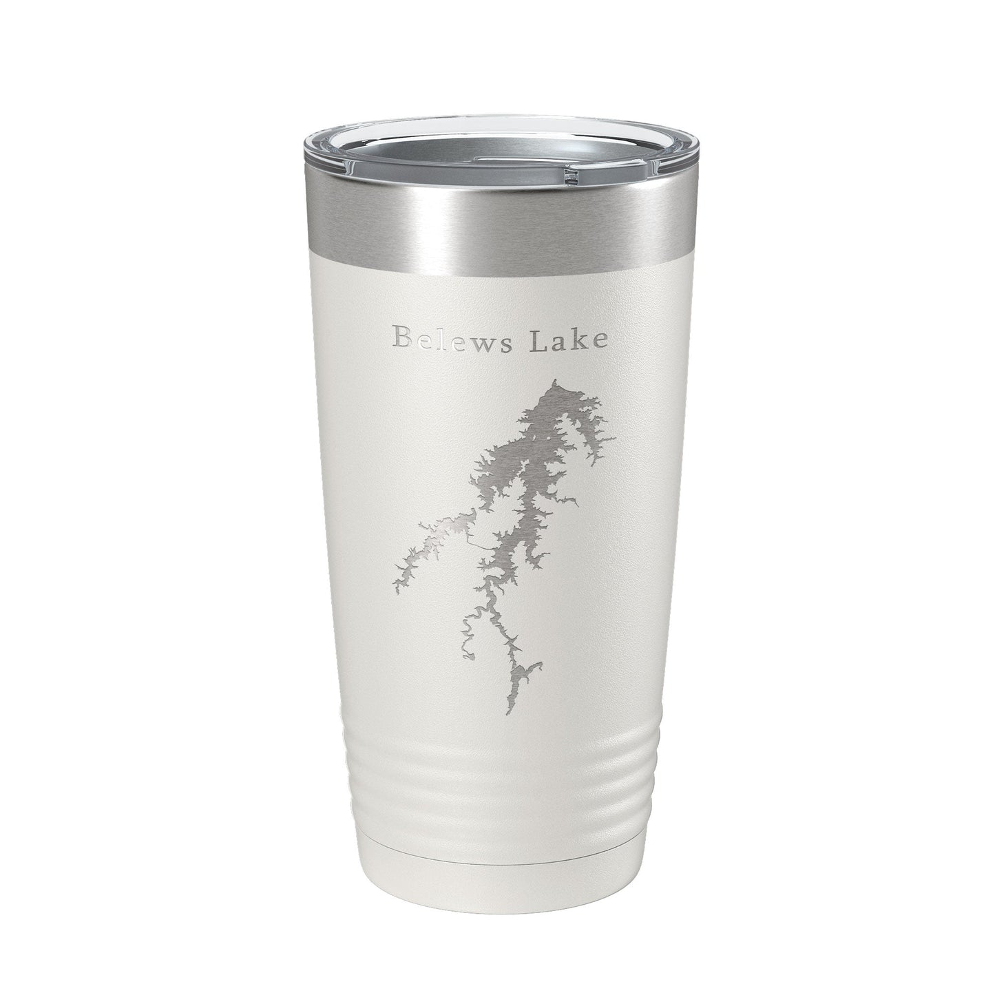 Belews Lake Map Tumbler Travel Mug Insulated Laser Engraved Coffee Cup North Carolina 20 oz-7