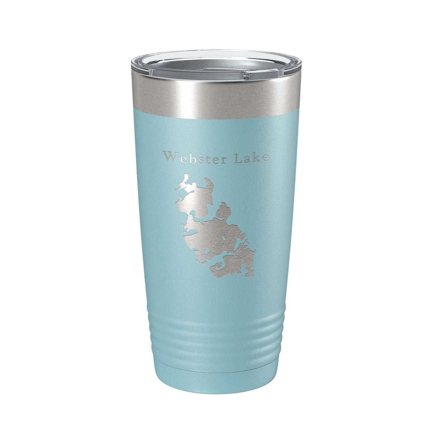 Webster Lake Map Tumbler Travel Mug Insulated Laser Engraved Coffee Cup Massachusetts 20 oz-13