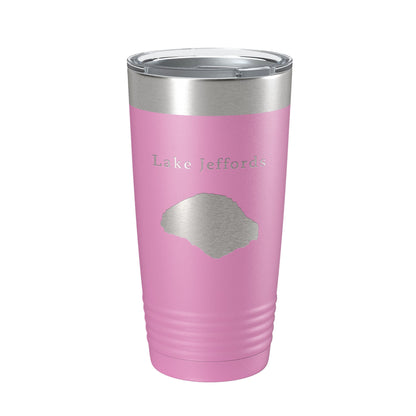 Lake Jeffords Map Tumbler Travel Mug Insulated Laser Engraved Coffee Cup Florida 20 oz-14
