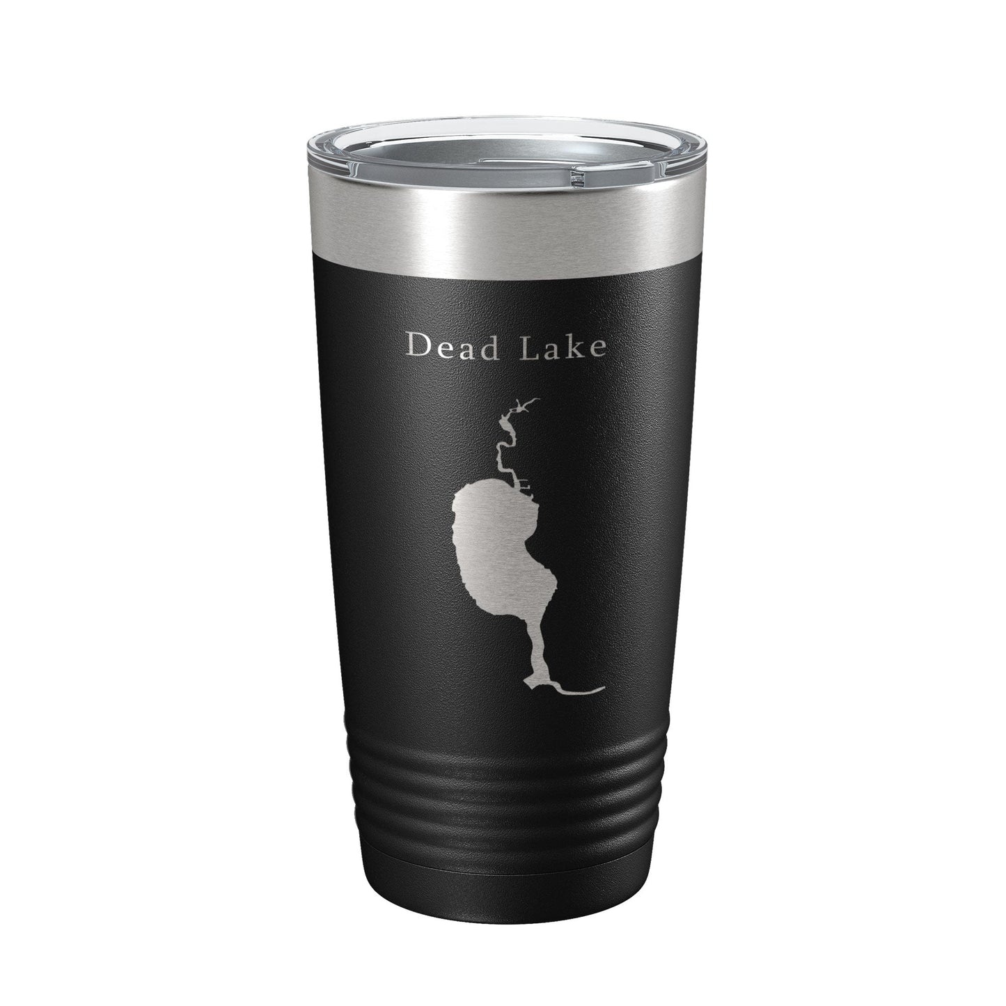 Dead Lake Map Tumbler Travel Mug Insulated Laser Engraved Coffee Cup Florida 20 oz-5