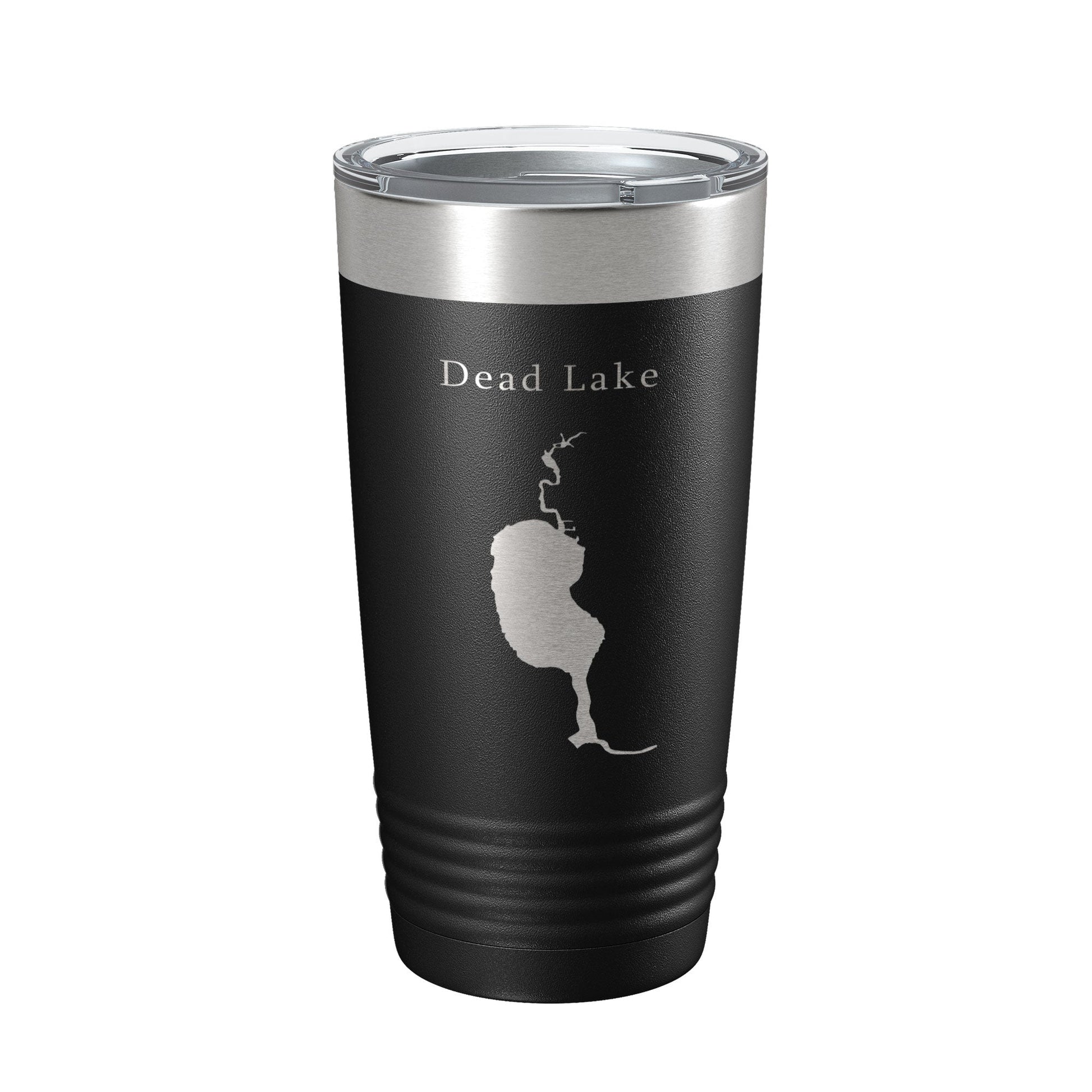 Dead Lake Map Tumbler Travel Mug Insulated Laser Engraved Coffee Cup Florida 20 oz-5