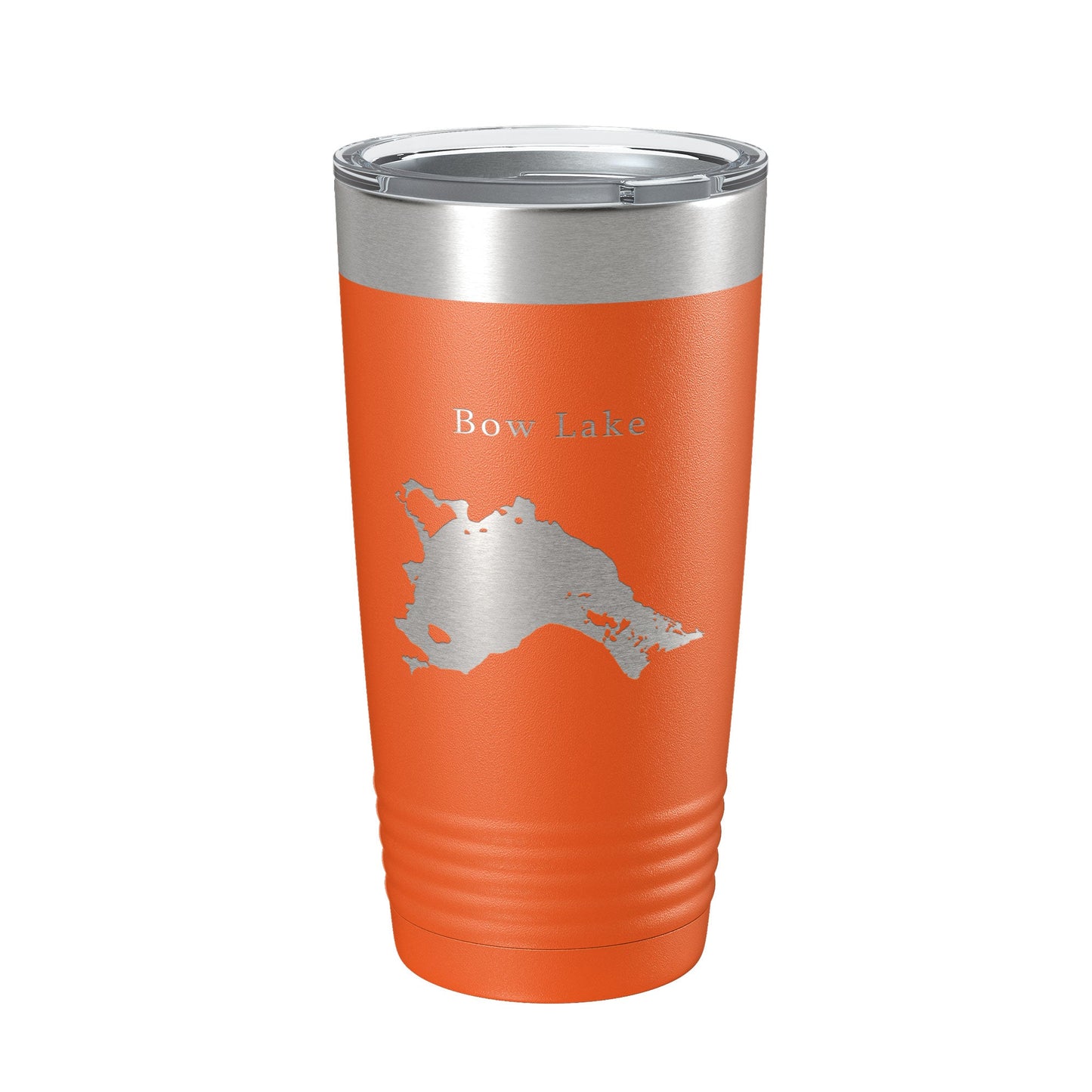 Bow Lake Map Tumbler Travel Mug Insulated Laser Engraved Coffee Cup New Hampshire 20 oz-17