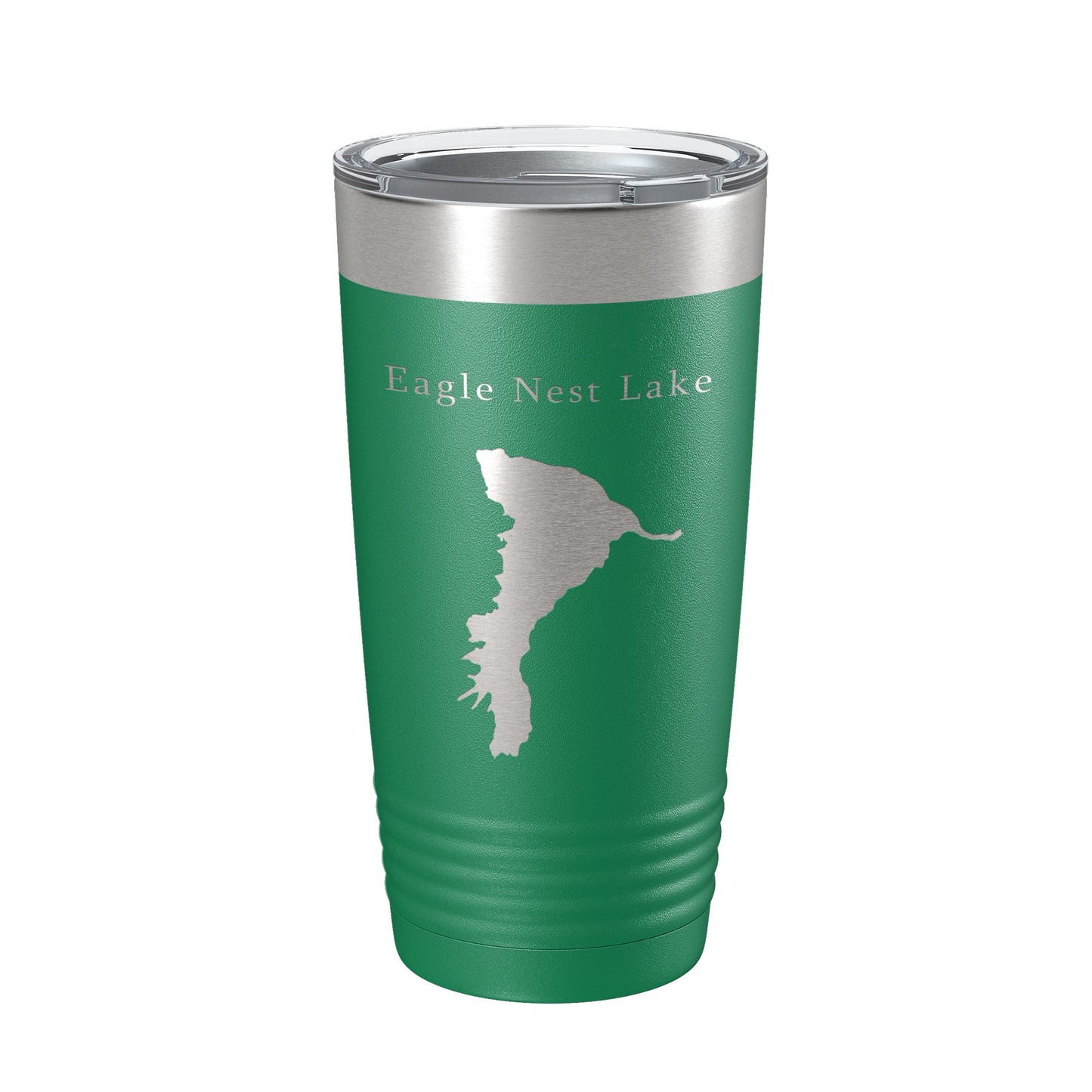 Eagle Nest Lake Map Tumbler Travel Mug Insulated Laser Engraved Coffee Cup New Mexico 20 oz-9
