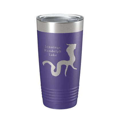 Jennings Randolph Lake Map Tumbler Travel Mug Insulated Laser Engraved Coffee Cup West Virginia 20 oz-15