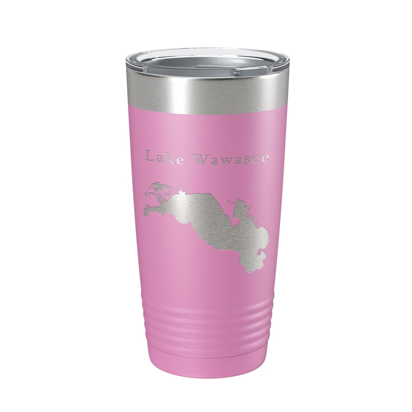 Lake Wawasee Map Tumbler Travel Mug Insulated Laser Engraved Coffee Cup Indiana 20 oz-14