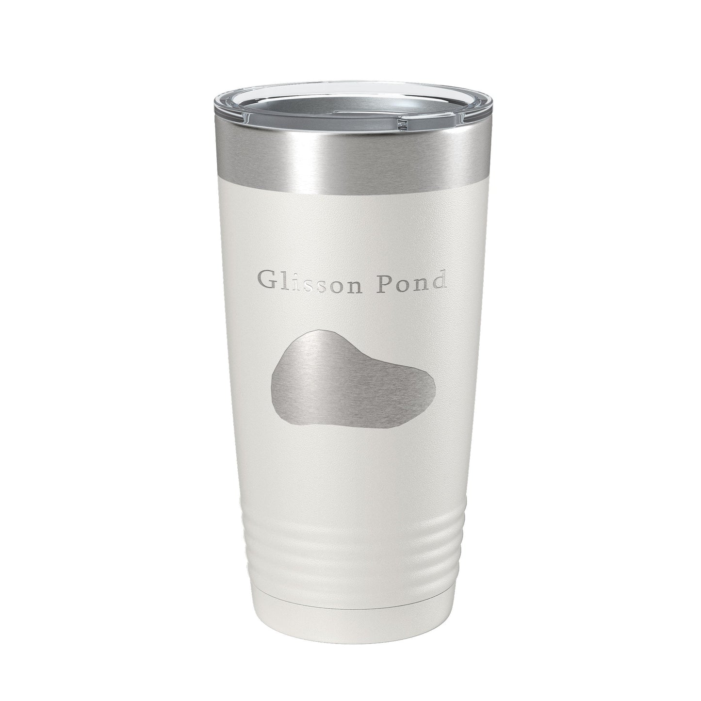 Glisson Pond Tumbler Lake Map Travel Mug Insulated Laser Engraved Coffee Cup Florida 20 oz-7