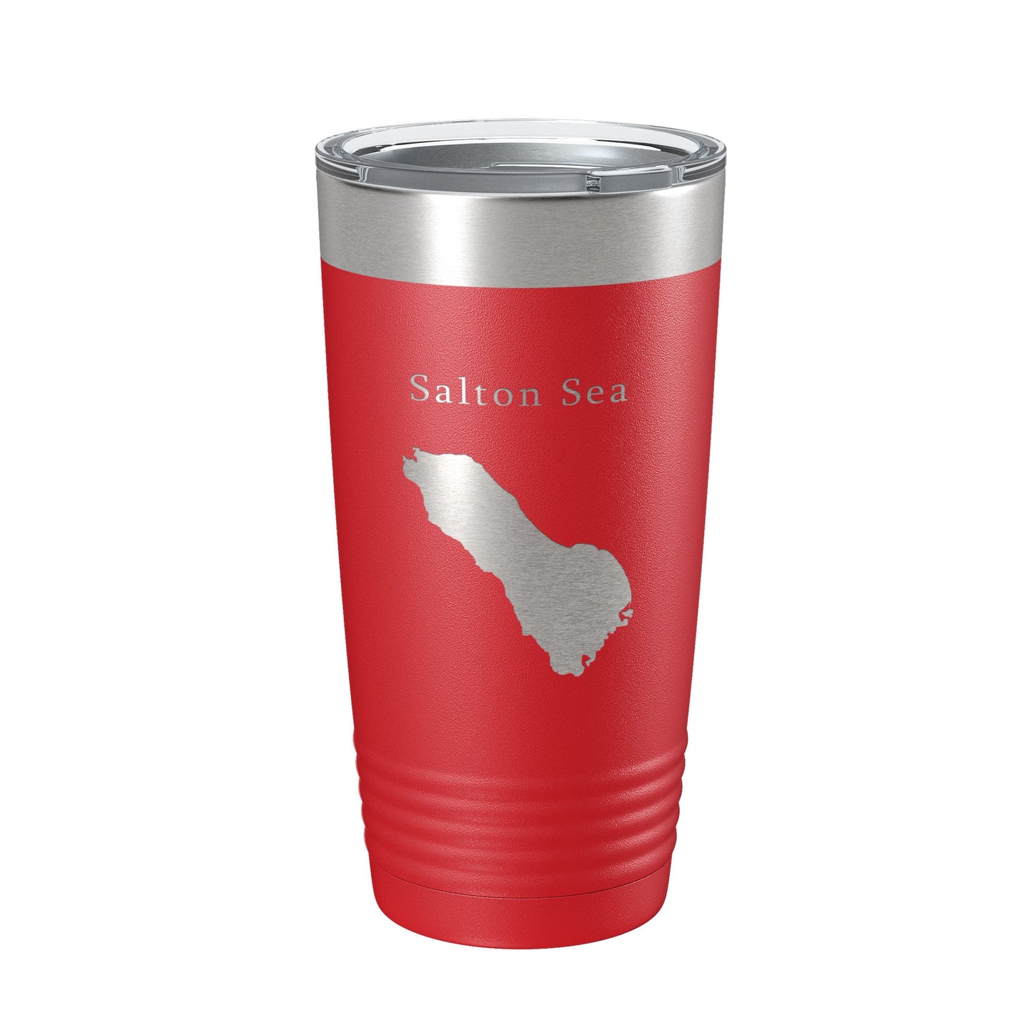 Salton Sea Tumbler Lake Map Travel Mug Insulated Laser Engraved Coffee Cup California 20 oz-10