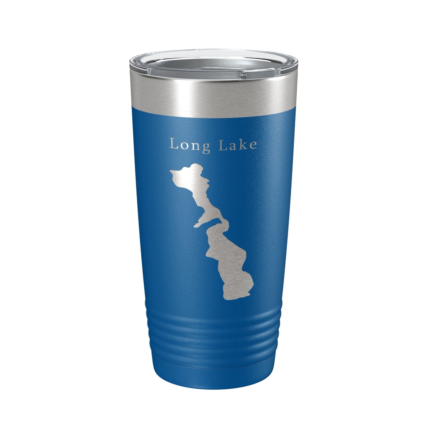 Long Lake Map Tumbler Travel Mug Insulated Laser Engraved Coffee Cup Minneapolis St. Paul Minnesota 20 oz-6