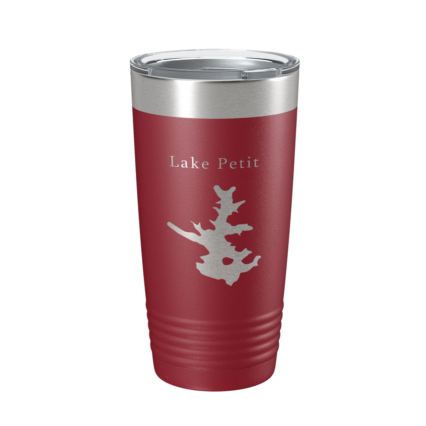Lake Petit Map Tumbler Travel Mug Insulated Laser Engraved Coffee Cup Georgia 20 oz-18