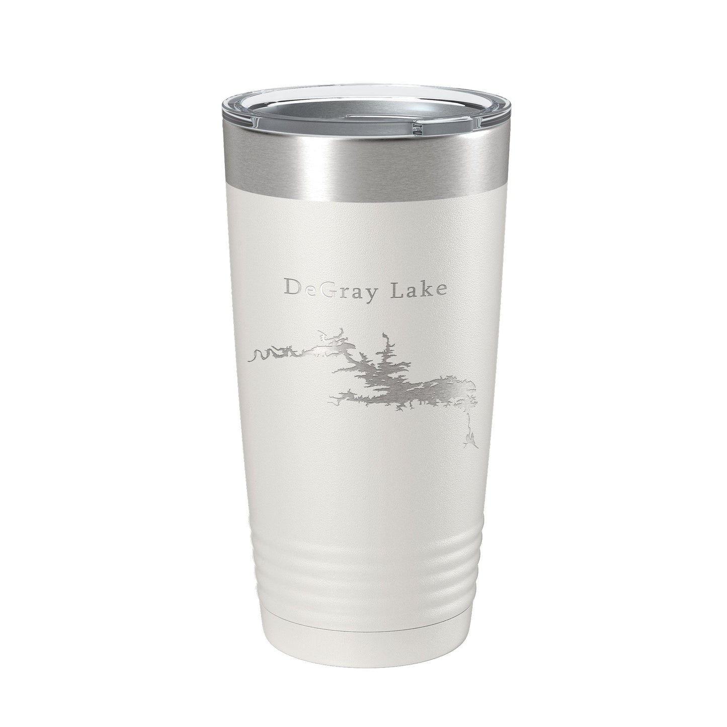 DeGray Lake Map Tumbler Travel Mug Insulated Laser Engraved Coffee Cup Arkansas 20 oz-7
