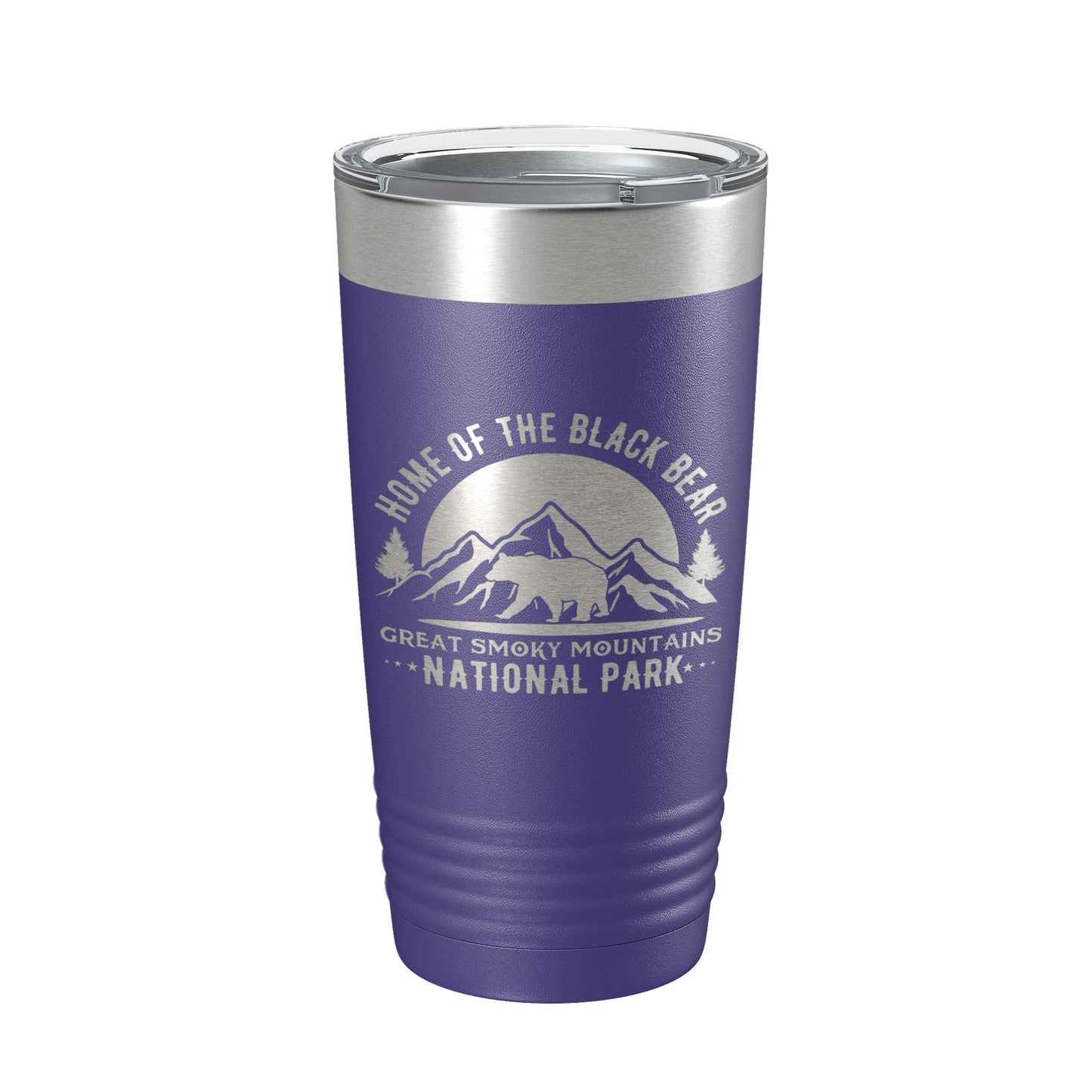 Black Bear Tumbler Great Smoky Mountains National Park Travel Mug Insulated Laser Engraved Coffee Cup GSMNP Gift 20 oz-15