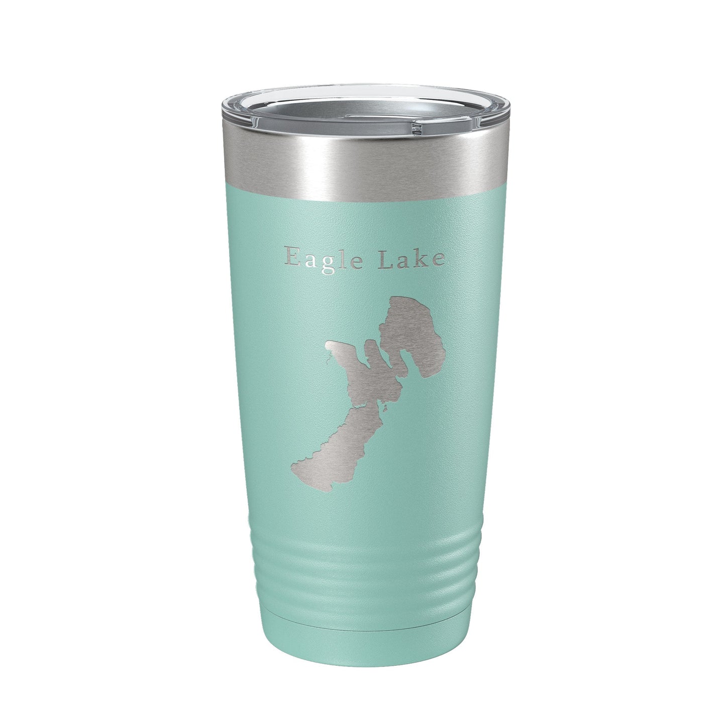 Eagle Lake Map Tumbler Travel Mug Insulated Laser Engraved Coffee Cup California 20 oz-12