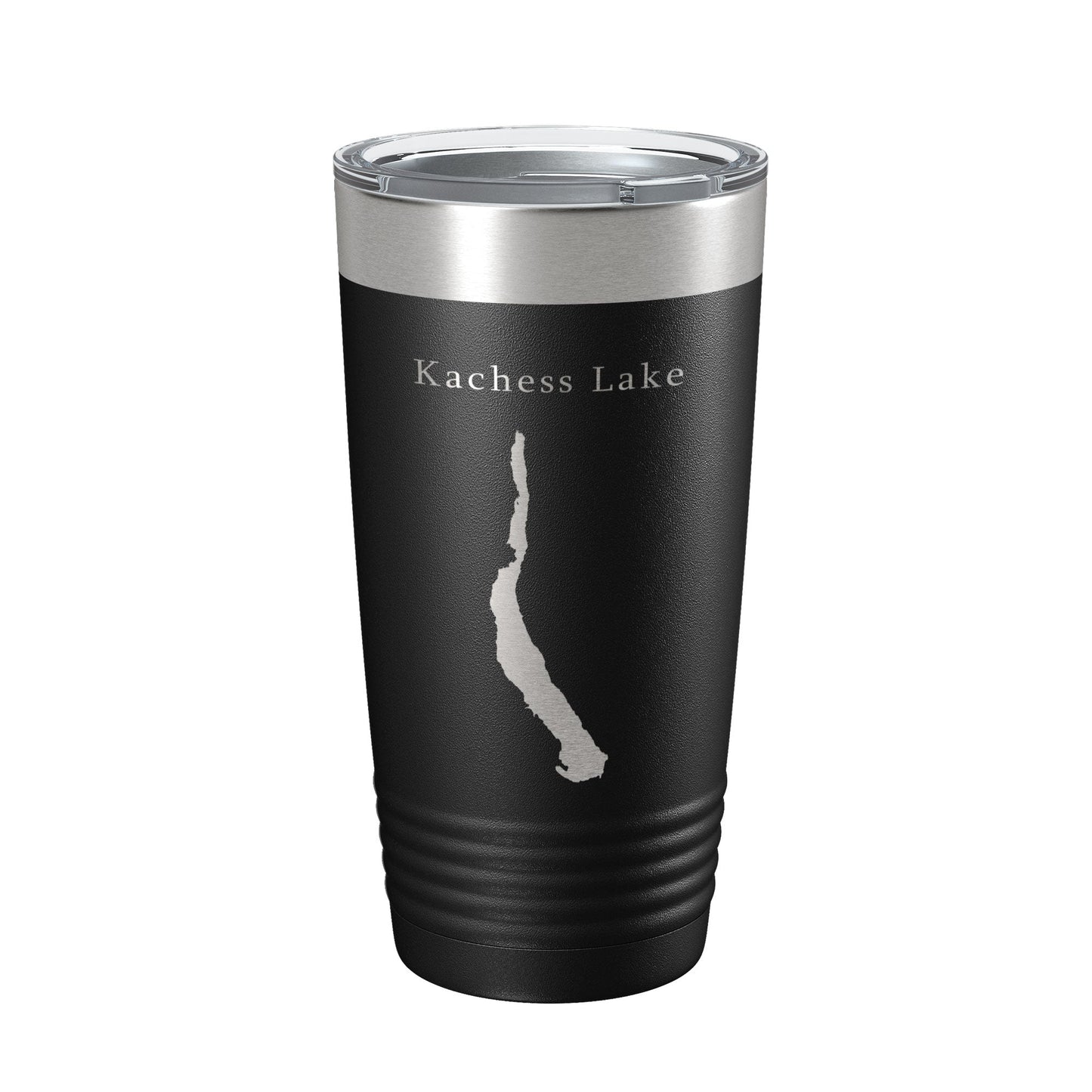 Kachess Lake Map Tumbler Travel Mug Insulated Laser Engraved Coffee Cup Washington 20 oz-0