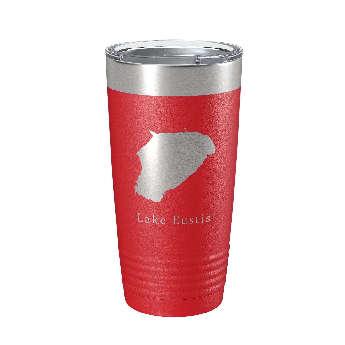 Lake Eustis Map Tumbler Travel Mug Insulated Laser Engraved Coffee Cup Florida 20 oz-10