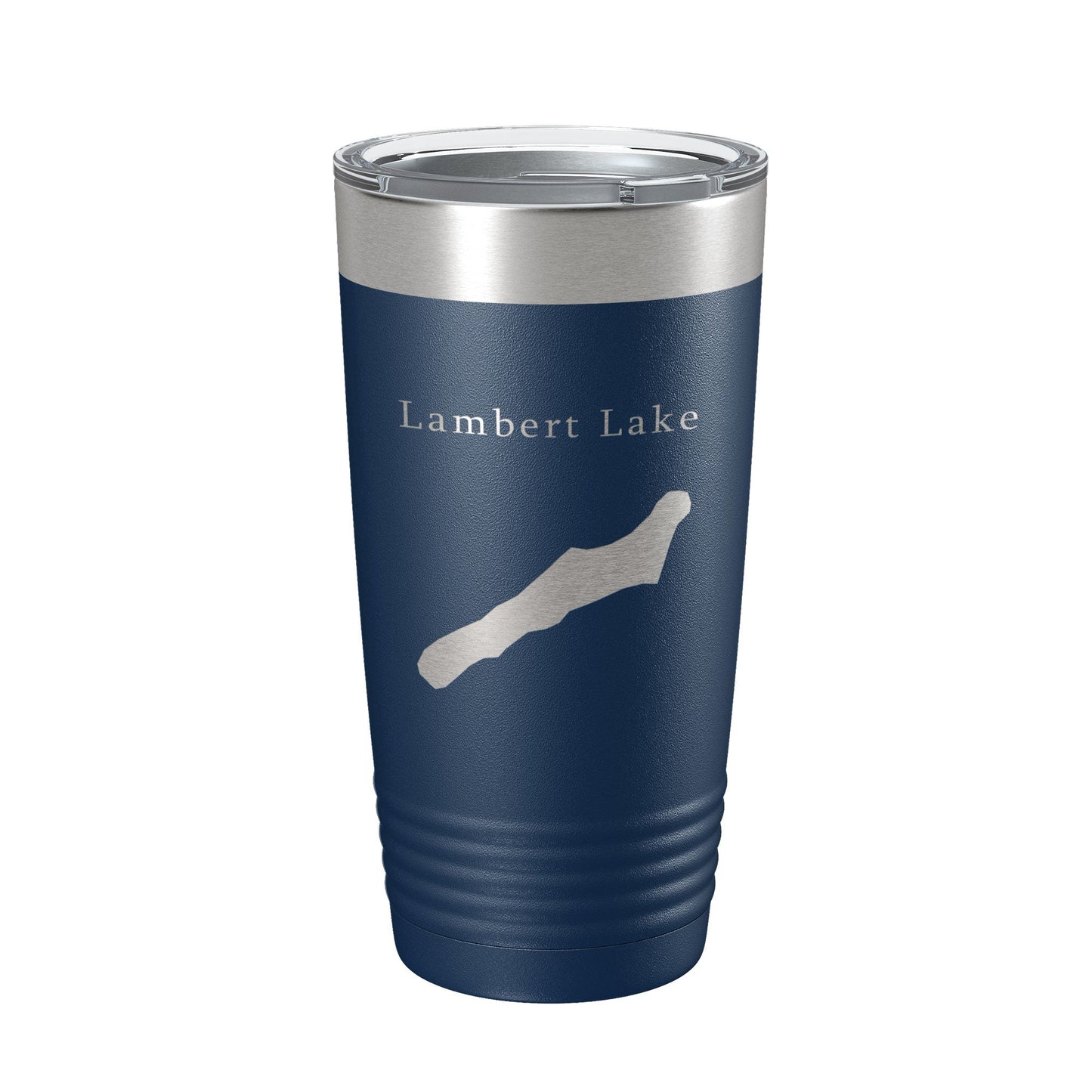 Lambert Lake Map Tumbler Travel Mug Insulated Laser Engraved Coffee Cup Georgia 20 oz-8