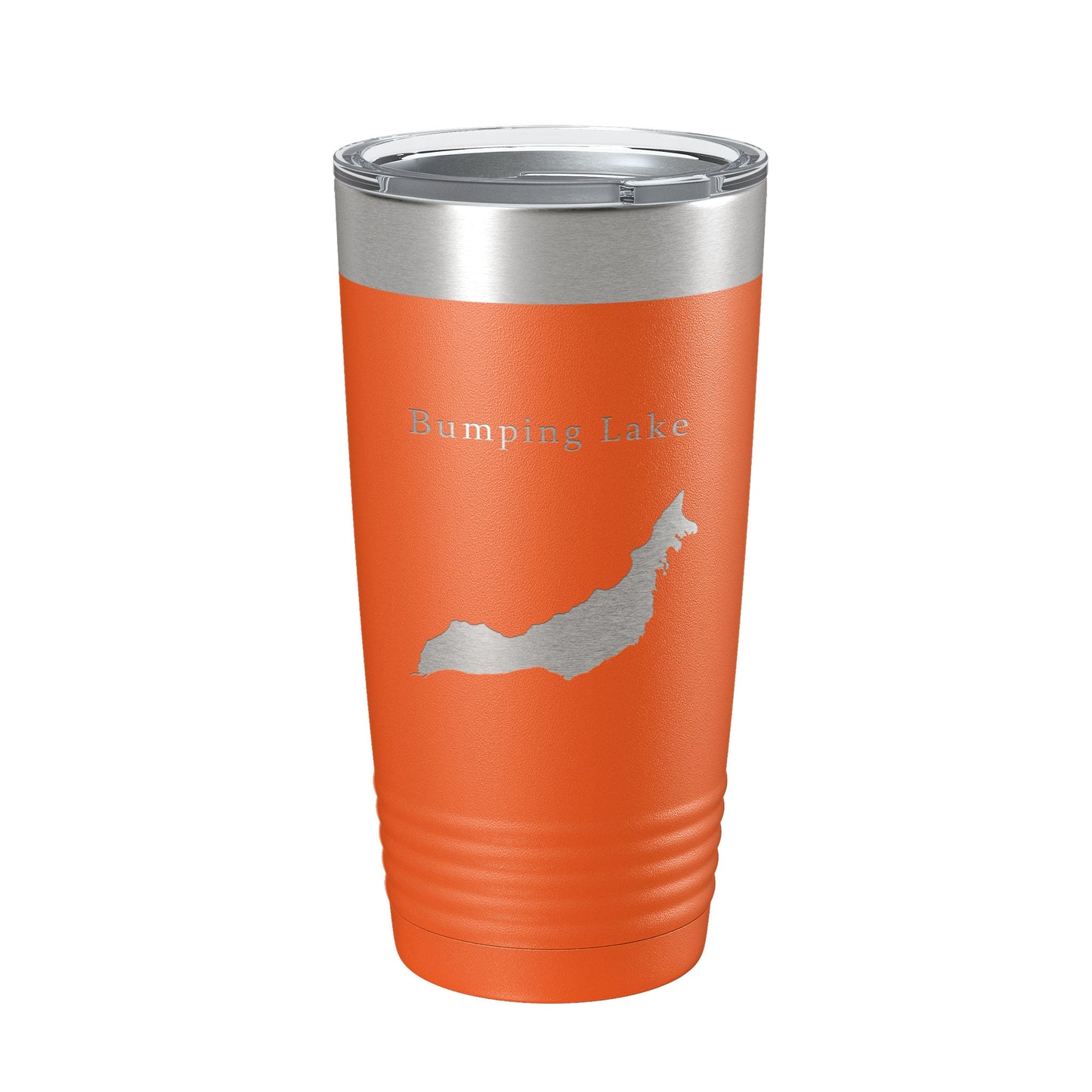 Bumping Lake Map Tumbler Travel Mug Insulated Laser Engraved Coffee Cup Washington 20 oz-17
