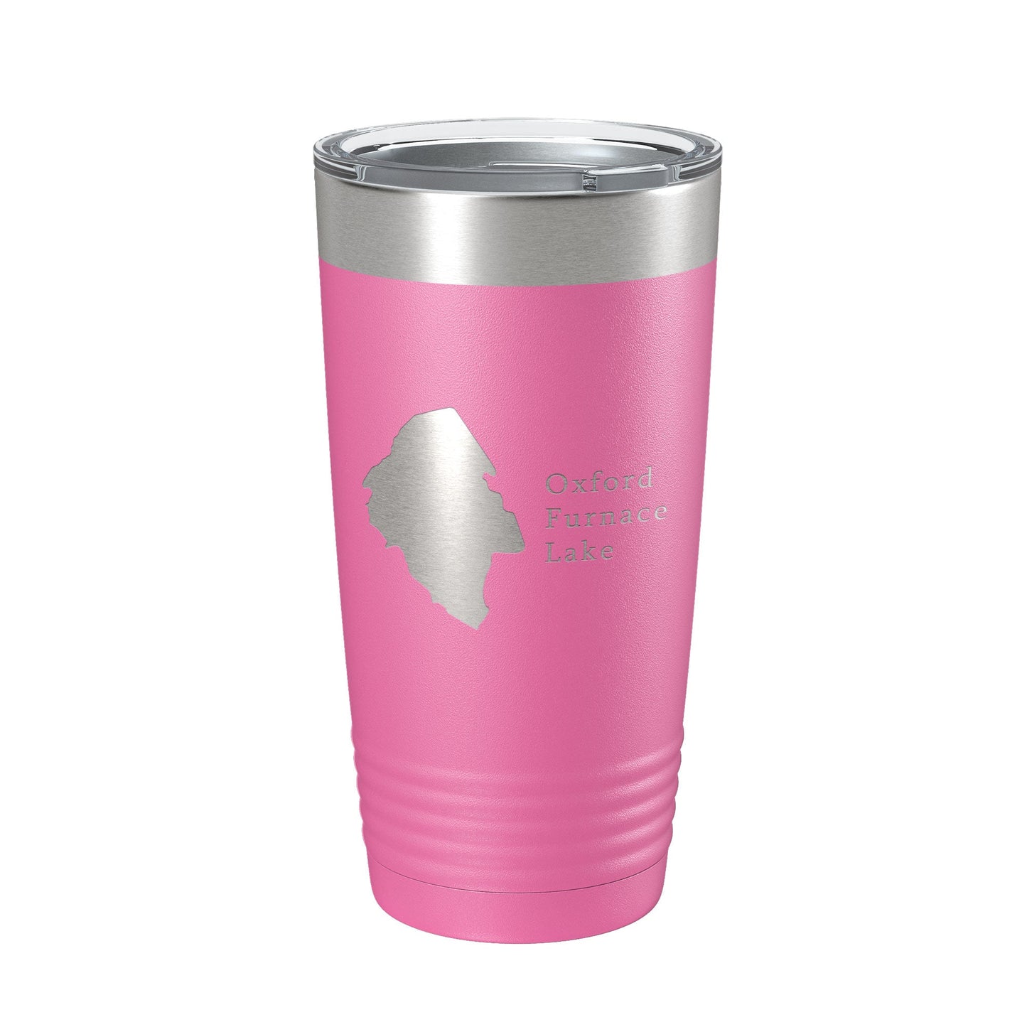 Oxford Furnace Lake Map Tumbler Travel Mug Insulated Laser Engraved Coffee Cup New Jersey 20 oz-11