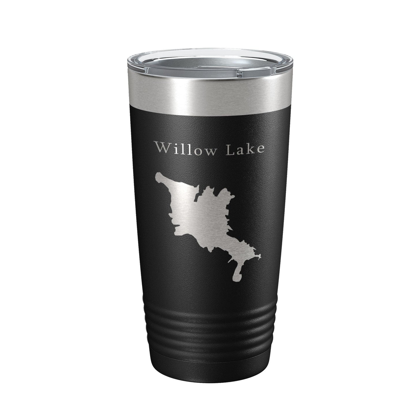 Willow Creek Lake Map Tumbler Travel Mug Insulated Laser Engraved Coffee Cup Arizona 20 oz-5