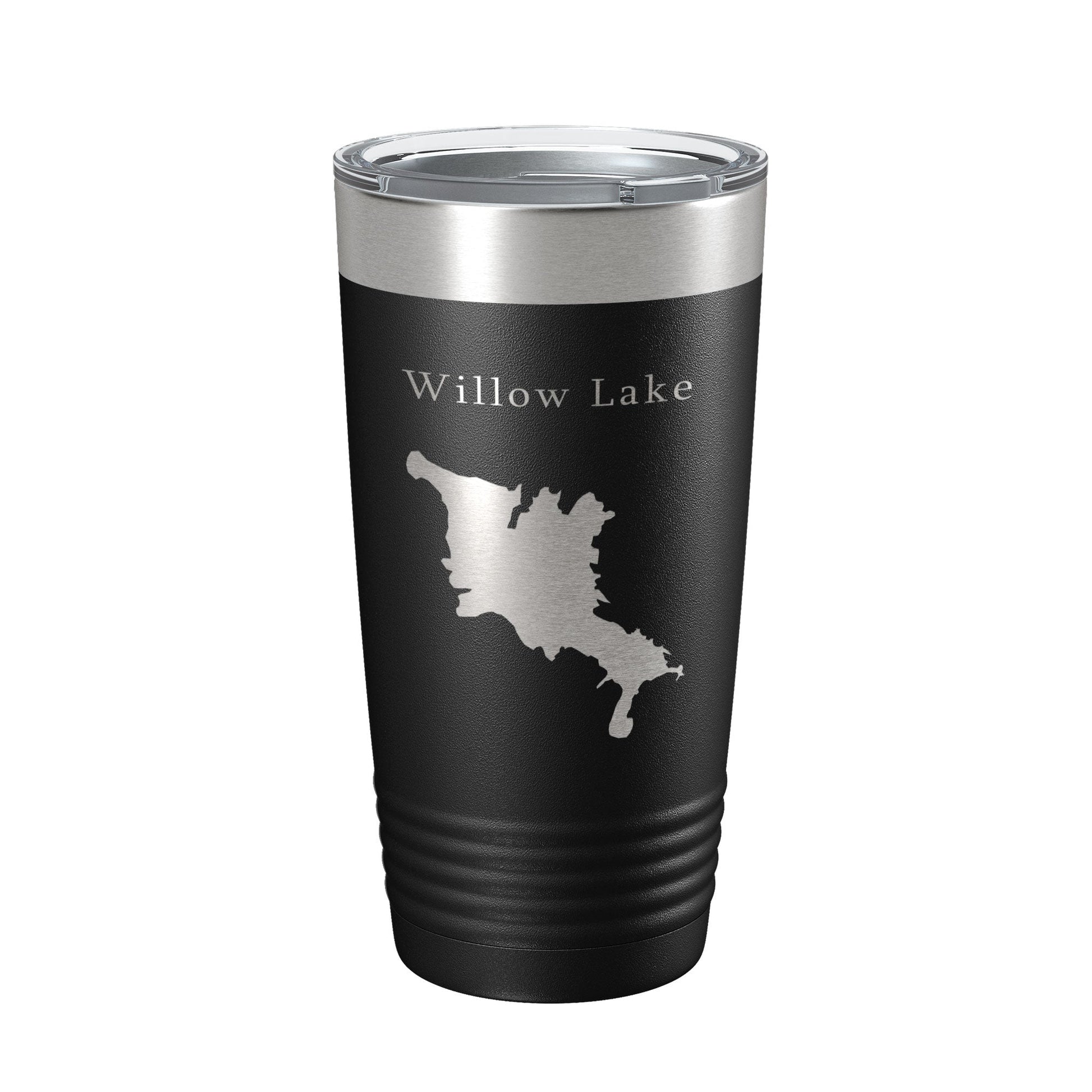 Willow Creek Lake Map Tumbler Travel Mug Insulated Laser Engraved Coffee Cup Arizona 20 oz-5