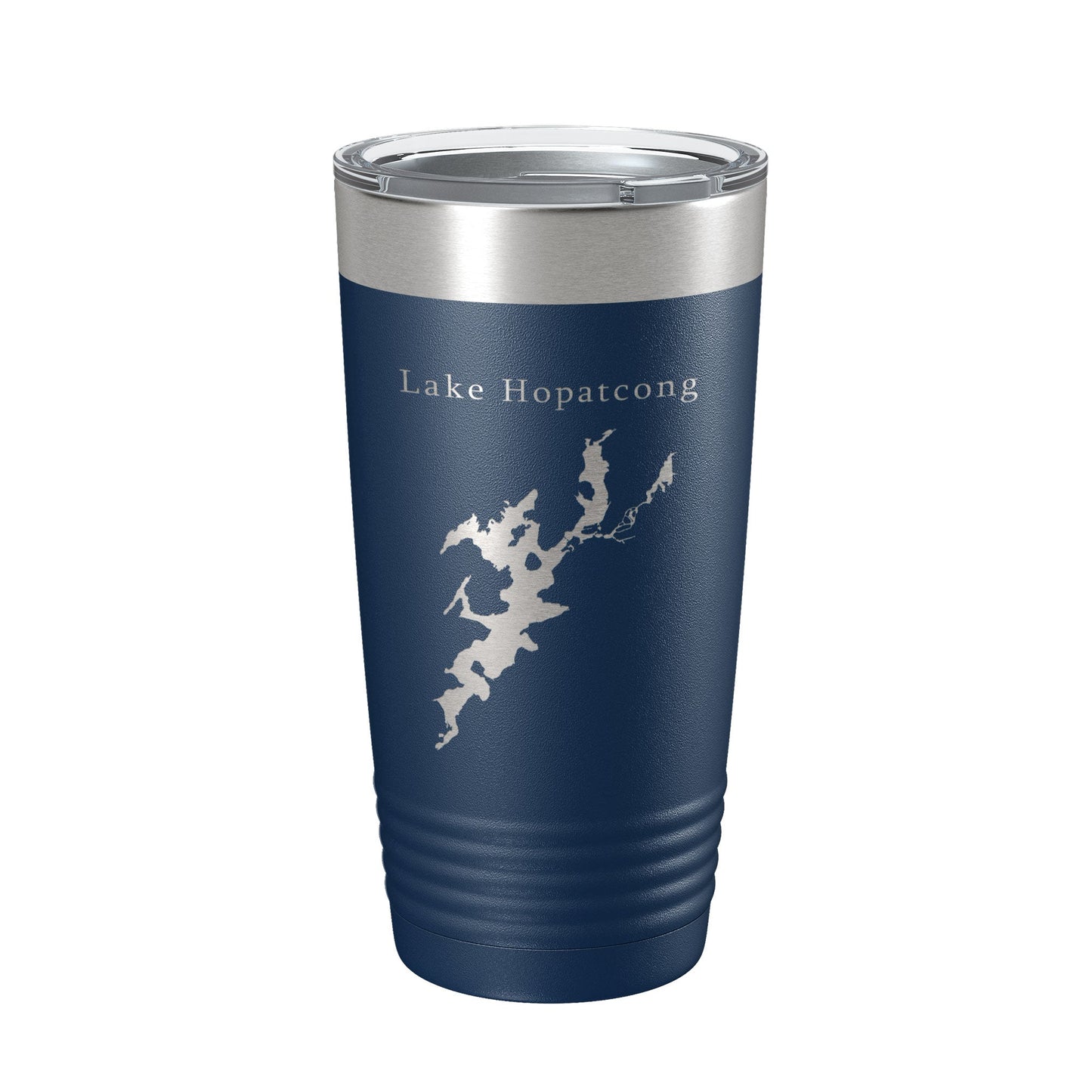 Lake Hopatcong Map Tumbler Travel Mug Insulated Laser Engraved Coffee Cup New Jersey 20 oz-2