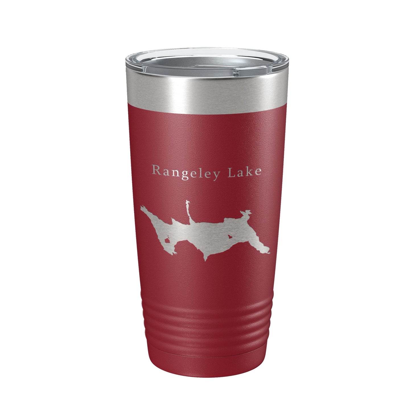Rangeley Lake Map Tumbler Travel Mug Insulated Laser Engraved Coffee Cup Maine 20 oz-18