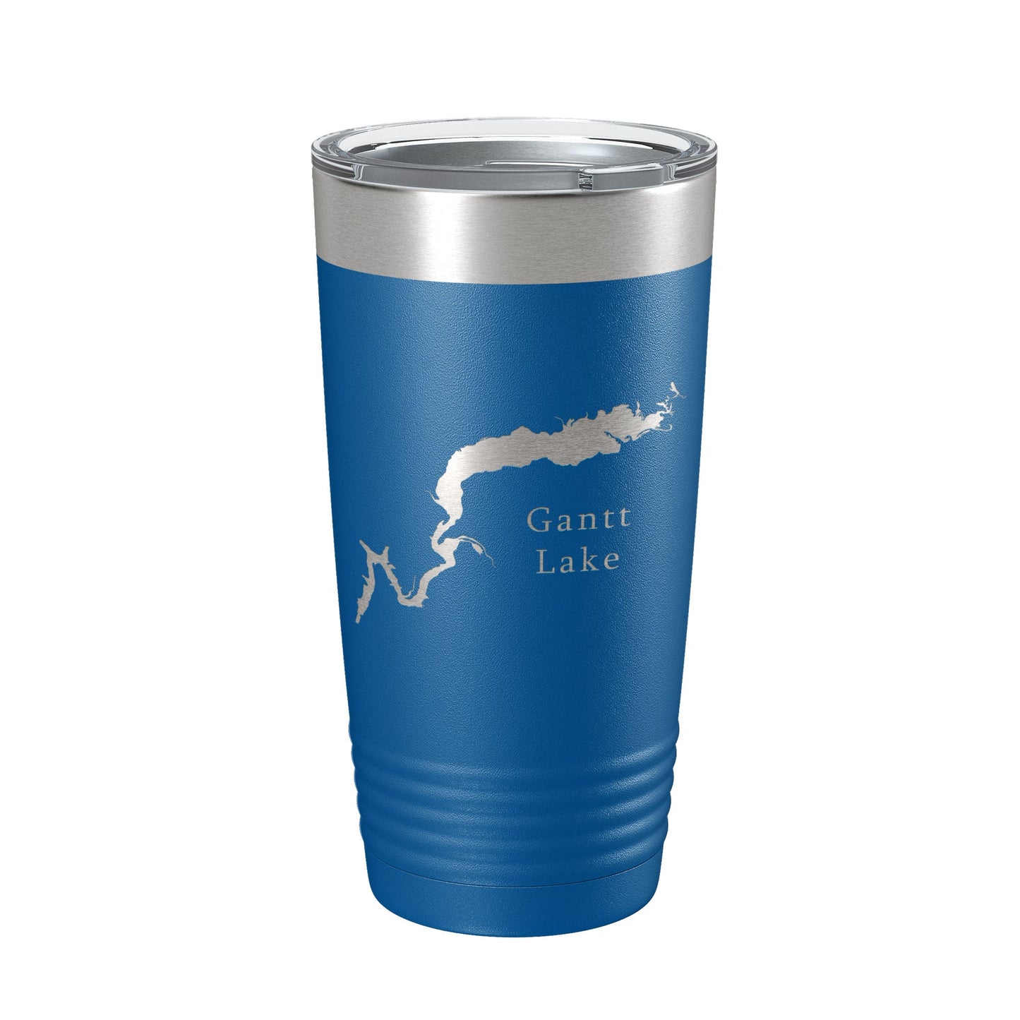 Gantt Lake Map Tumbler Travel Mug Insulated Laser Engraved Coffee Cup Alabama 20 oz-6