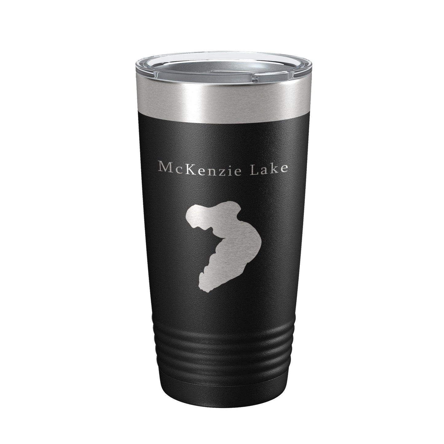McKenzie Lake Map Tumbler Travel Mug Insulated Laser Engraved Coffee Cup Wisconsin 20 oz-5