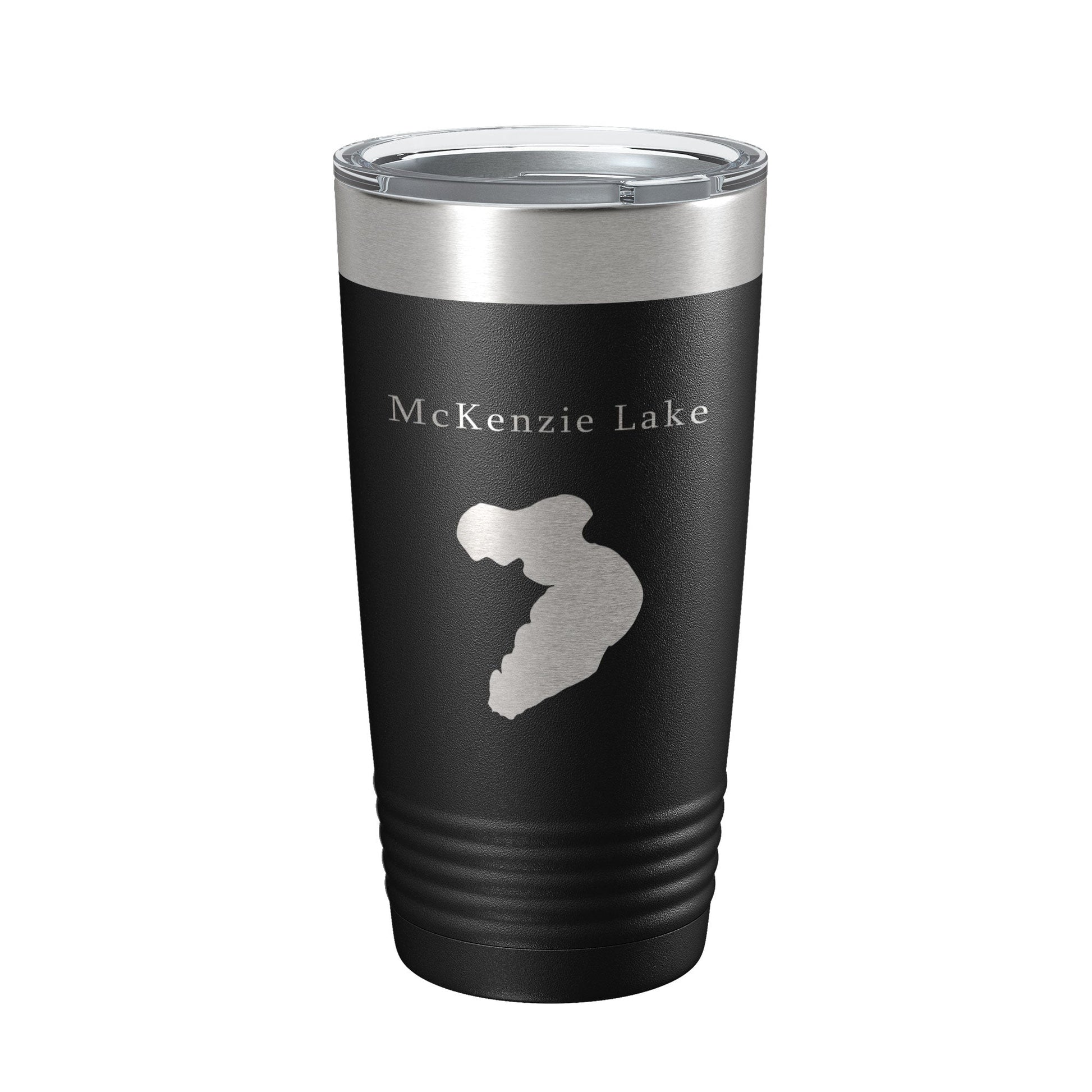 McKenzie Lake Map Tumbler Travel Mug Insulated Laser Engraved Coffee Cup Wisconsin 20 oz-5