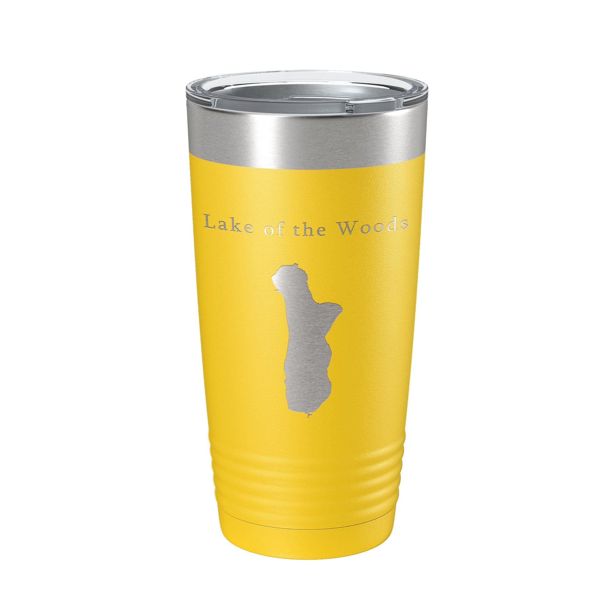 Lake of the Woods Map Tumbler Travel Mug Insulated Laser Engraved Coffee Cup Oregon 20 oz-4