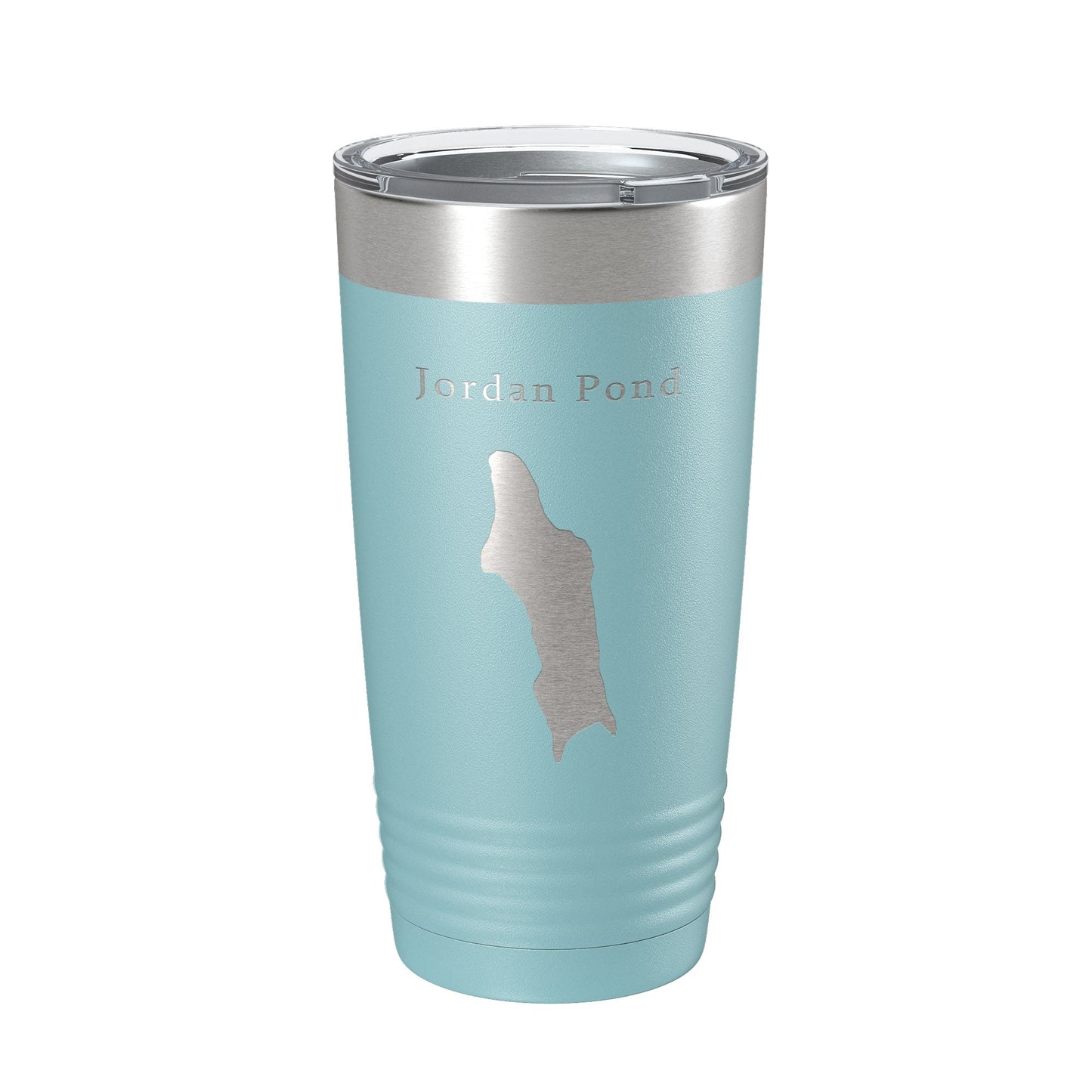 Jordan Pond Tumbler Lake Map Travel Mug Insulated Laser Engraved Coffee Cup Acadia Maine 20 oz-13