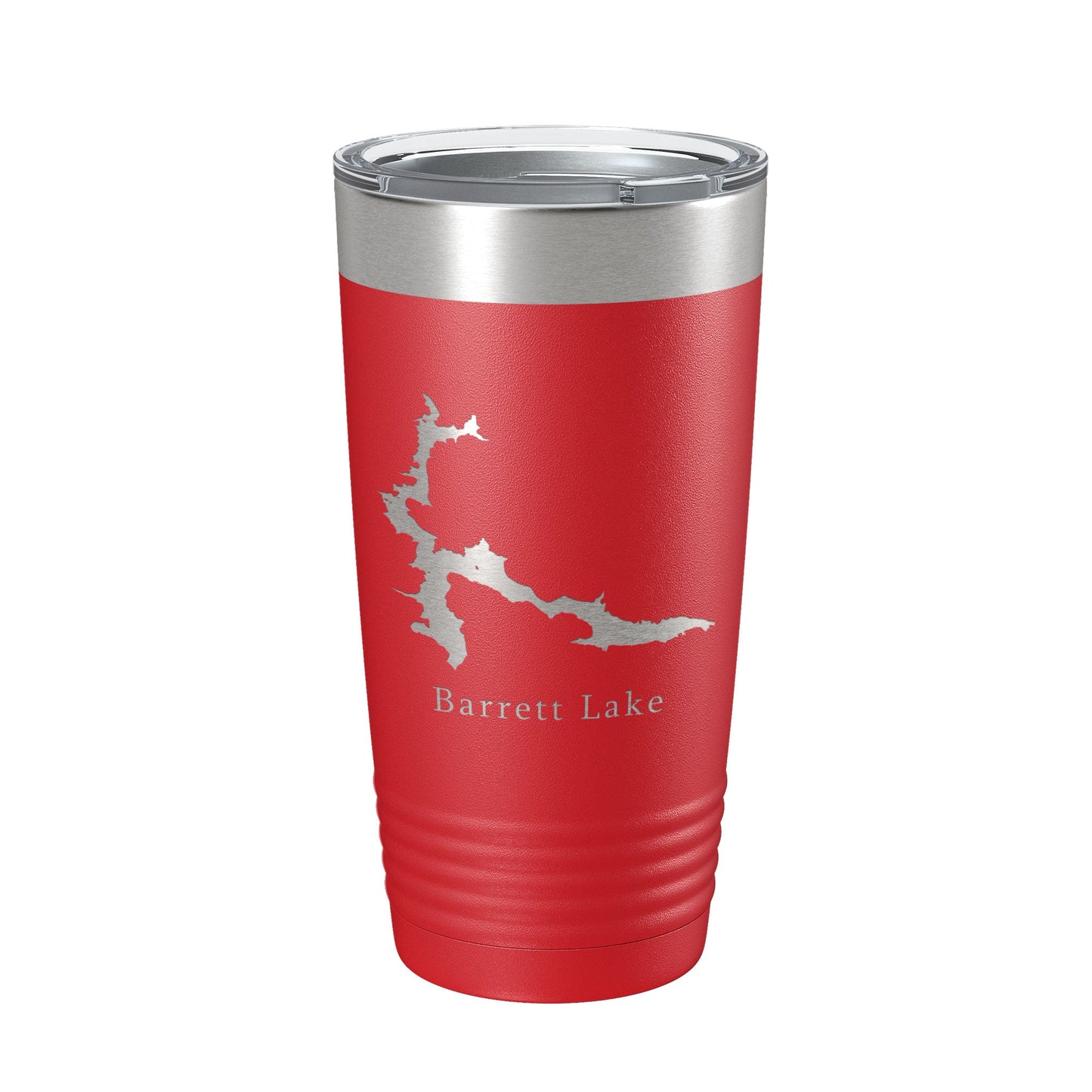 Barrett Lake Map Tumbler Travel Mug Insulated Laser Engraved Coffee Cup California 20 oz-10