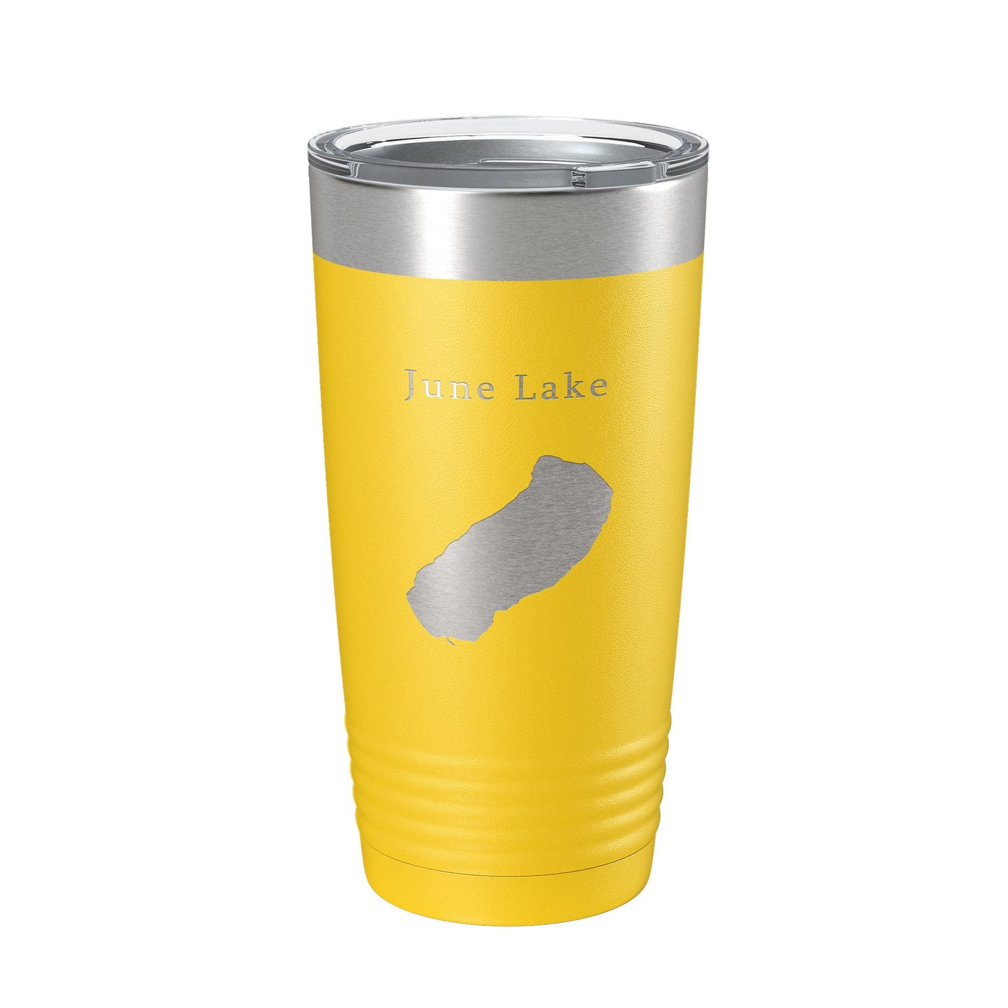 June Lake Map Tumbler Travel Mug Insulated Laser Engraved Coffee Cup California 20 oz-4